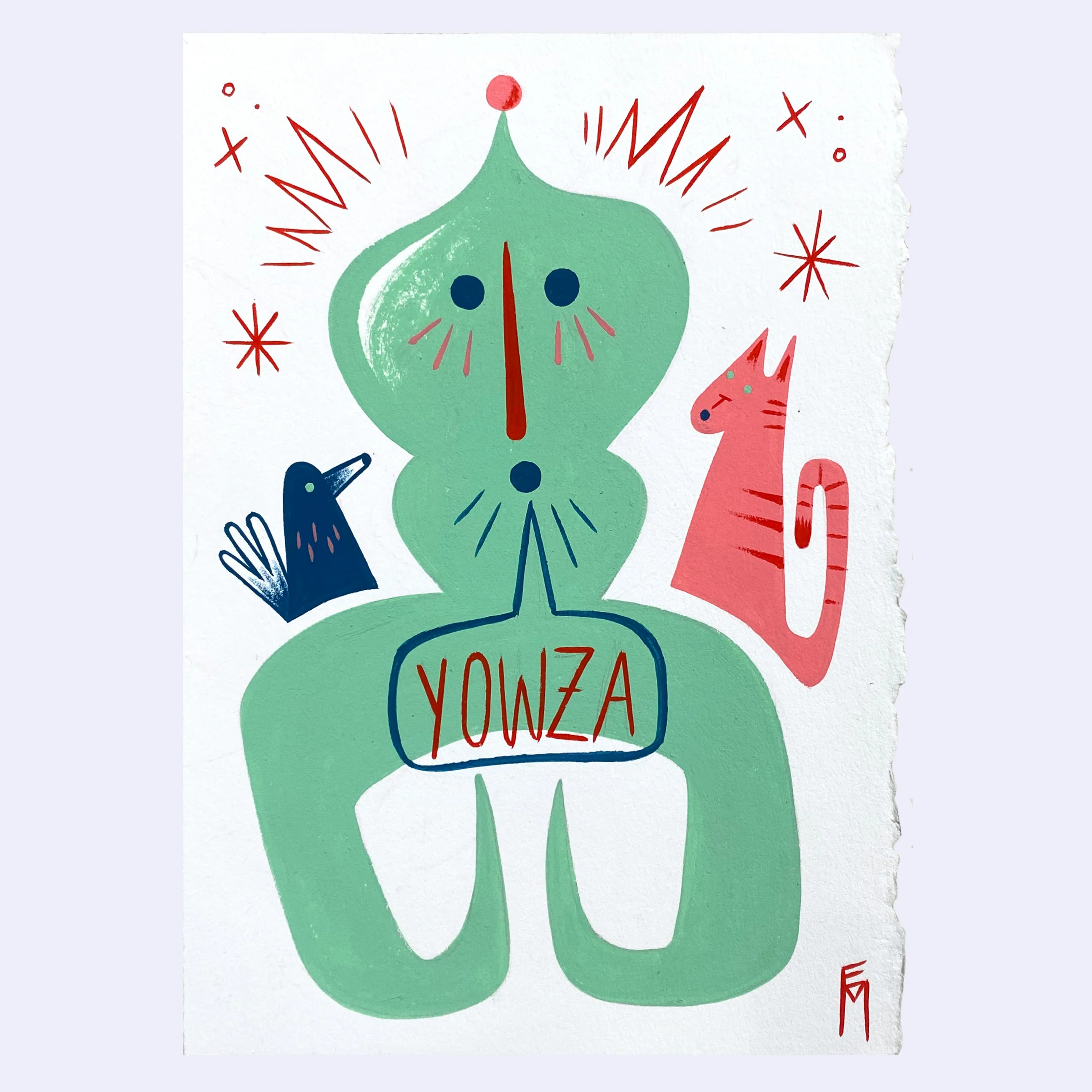 Rakugaki 6 (2024) - Erick Martinez - "Yowza"