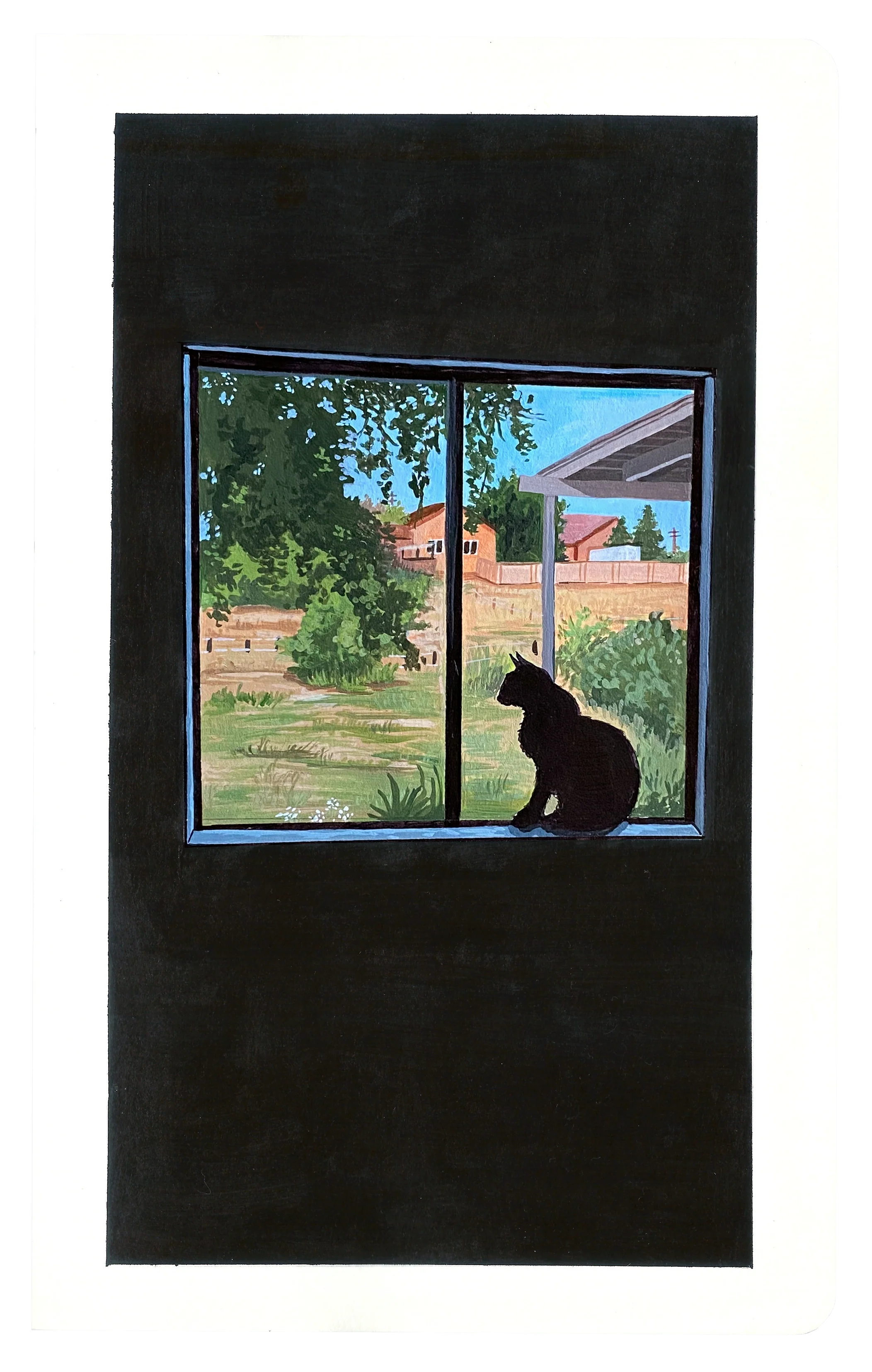 Rakugaki 6 (2024) - Stacy Javier - "Window View" - Image 2
