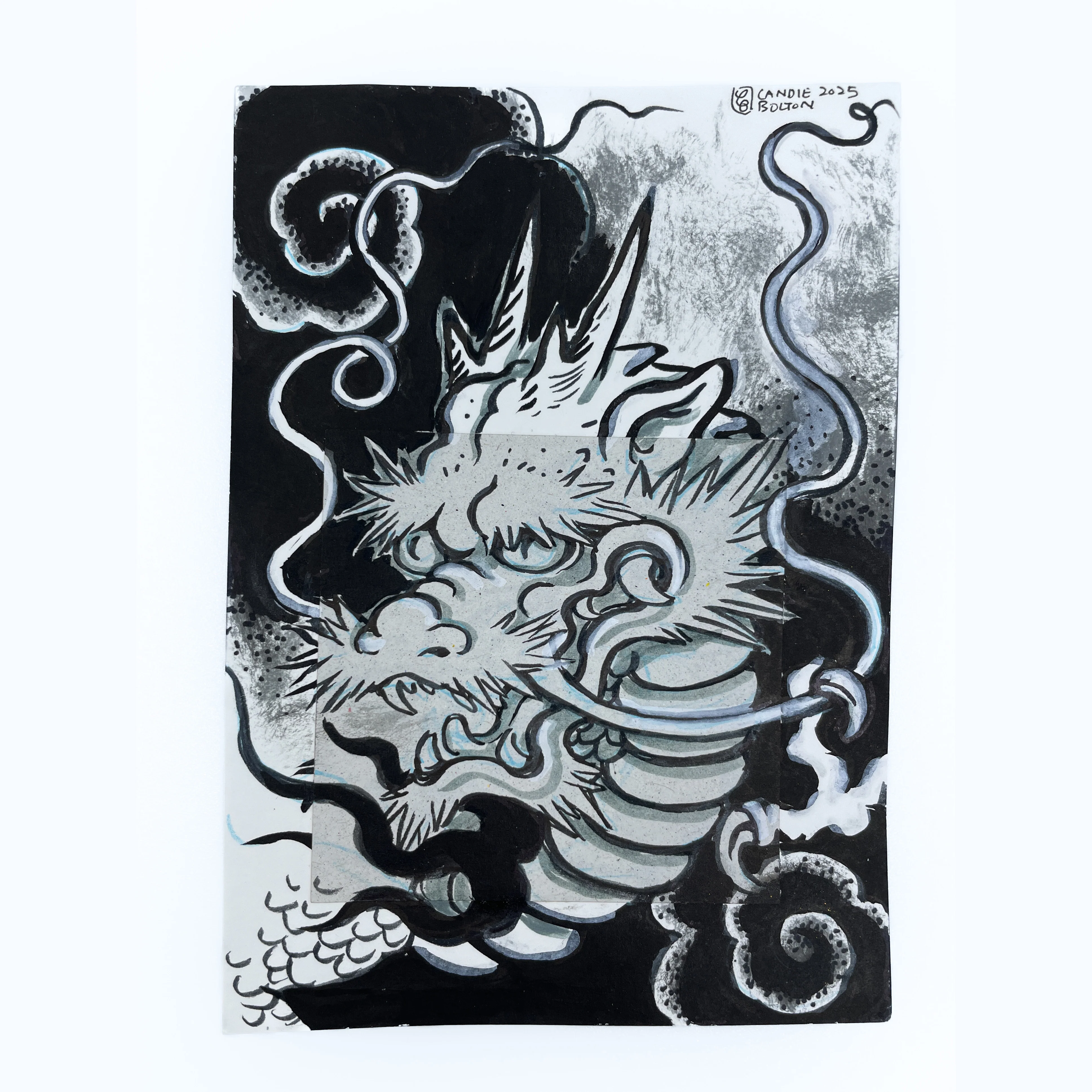 Rakugaki 7 (2025) - Candie Bolton - "Dragon 3"