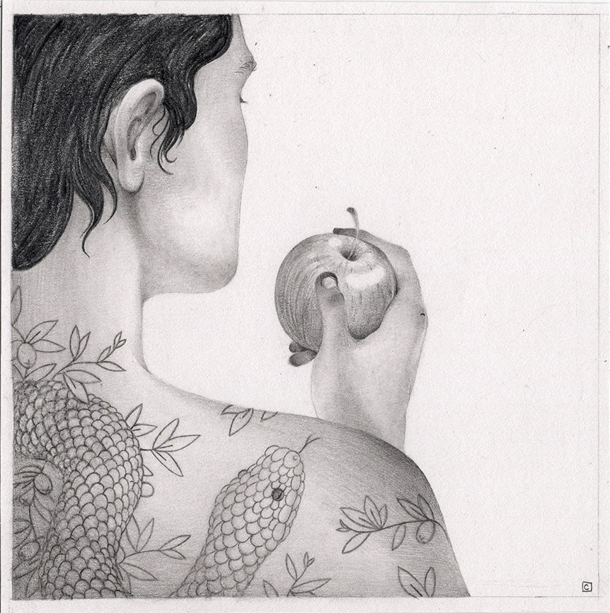 Rakugaki 7 (2025) - Cassia Lupo - "Apple"