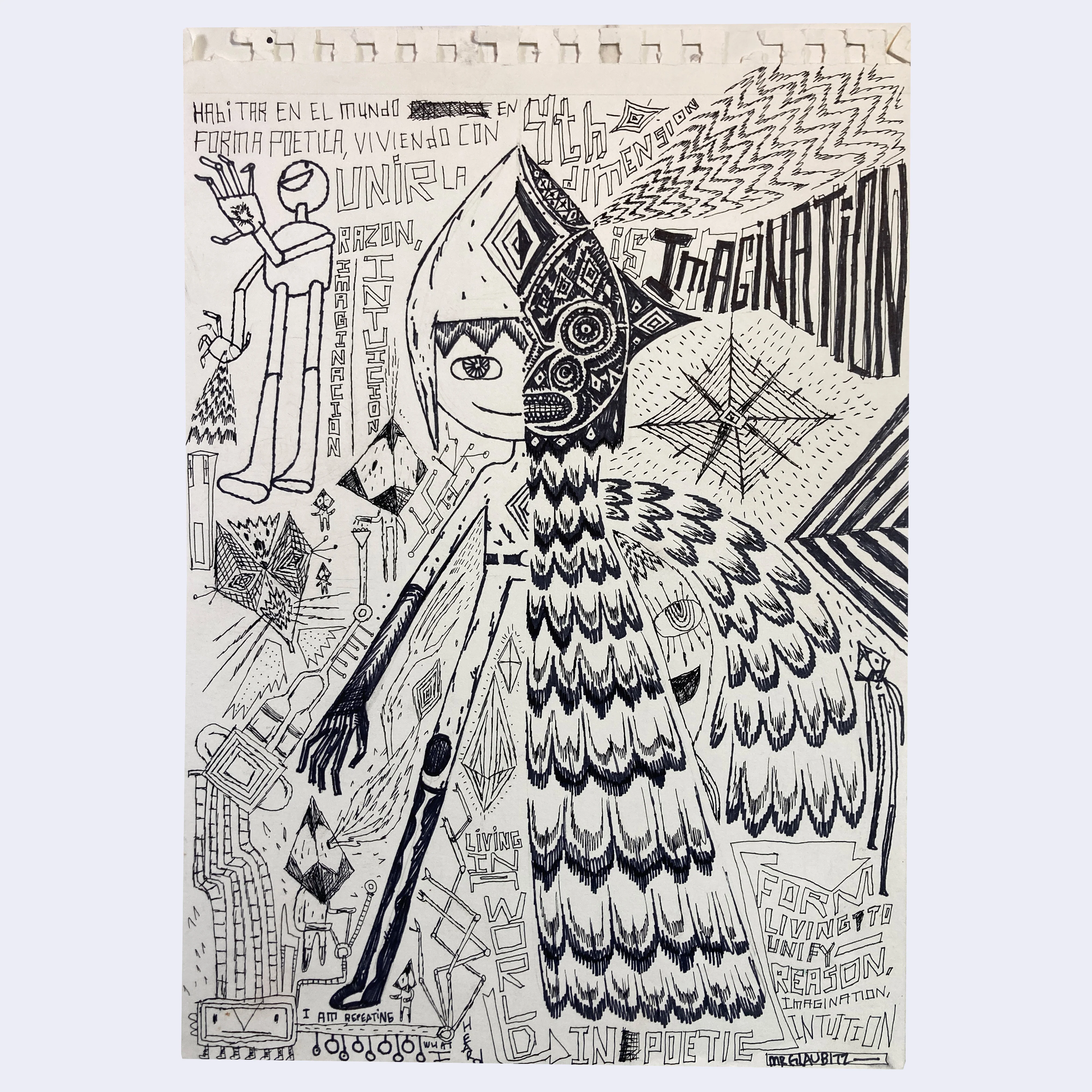 Rakugaki 7 (2025) - Charles Glaubitz - "Imagination"