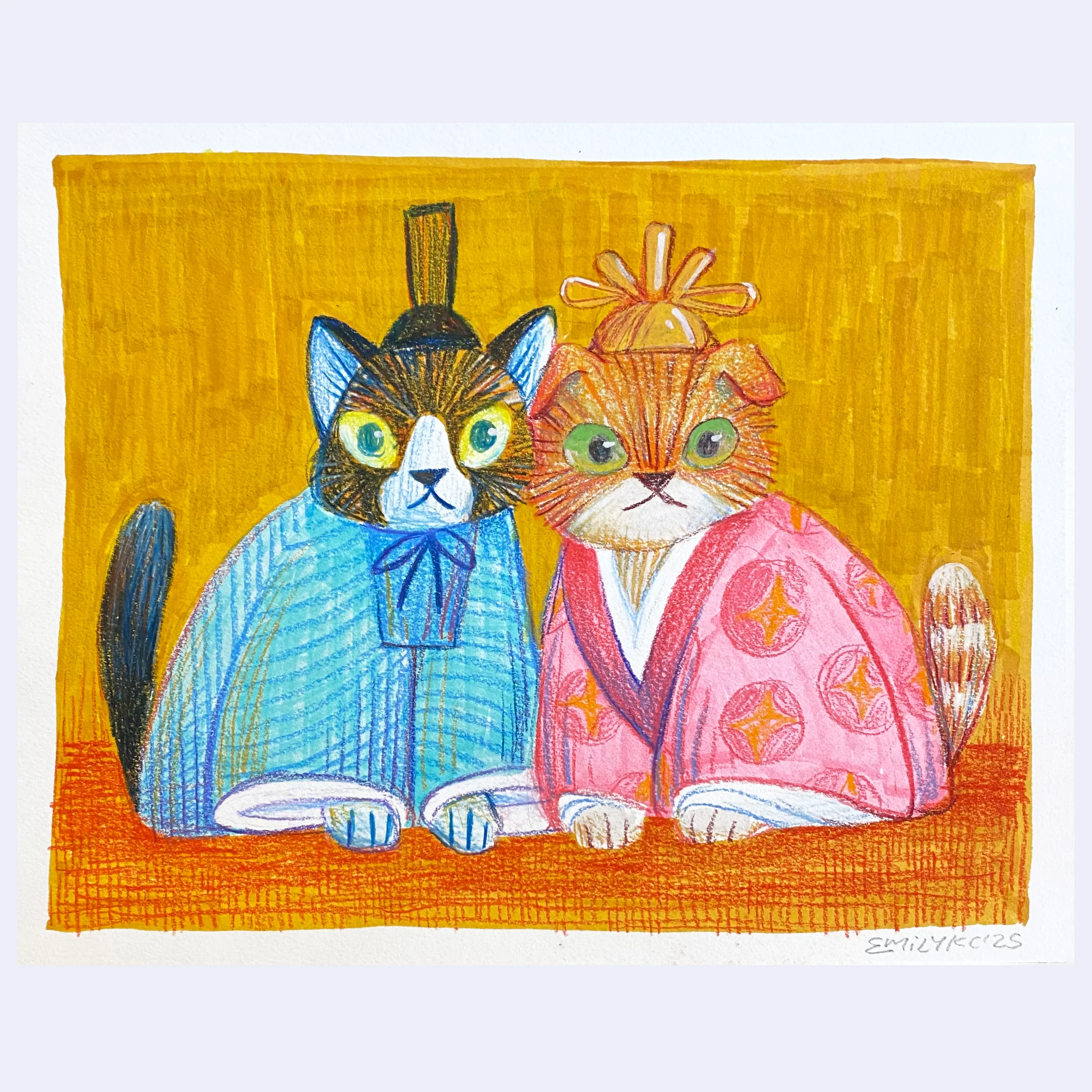 Rakugaki 7 (2025) - Emily Chen - "Emperor & Empress"