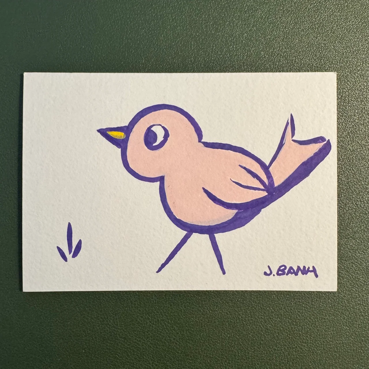 Rakugaki 7 (2025) - John Banh - "Bird 2"