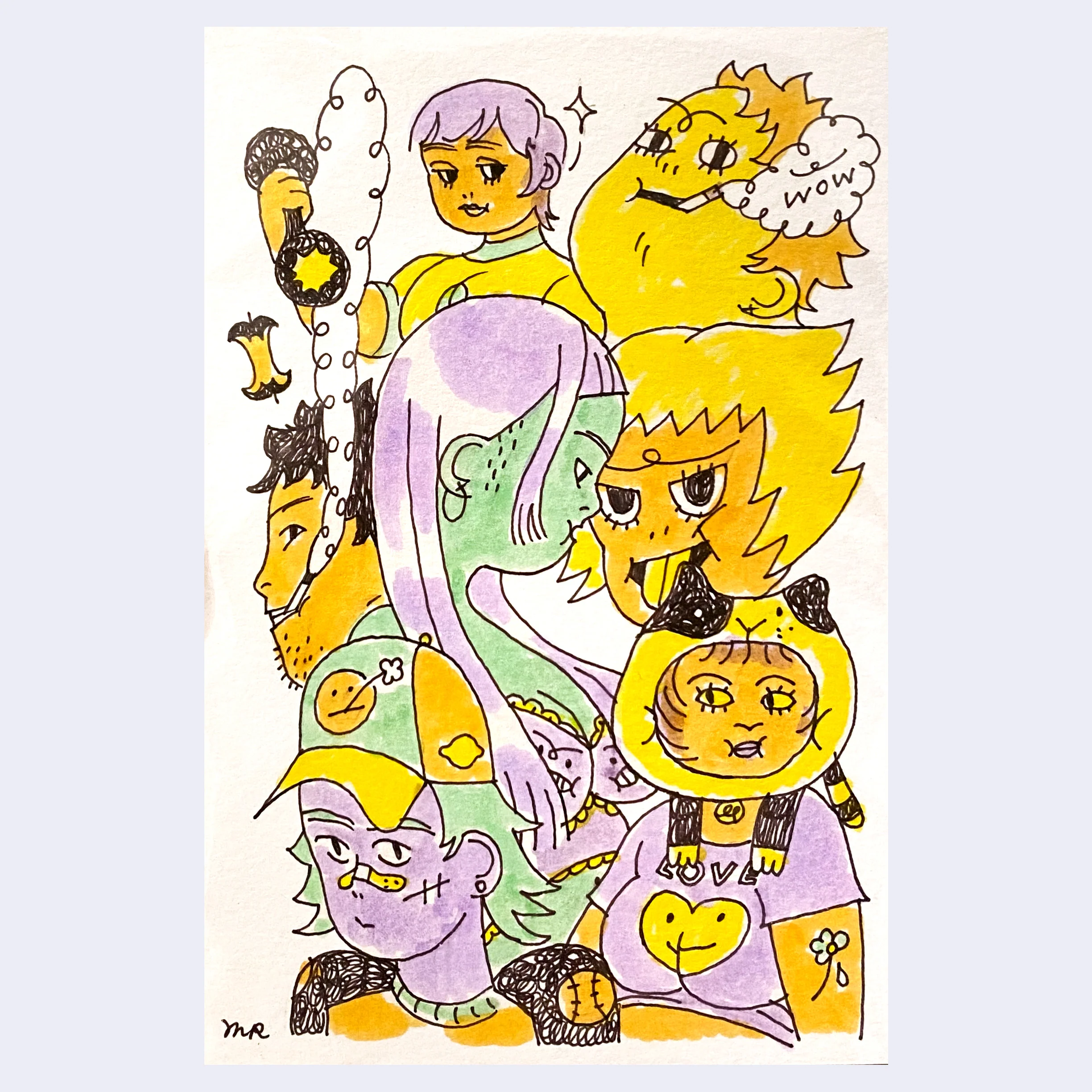 Rakugaki 7 (2025) - Maya Ruiz - "Neighborhood Doodles"