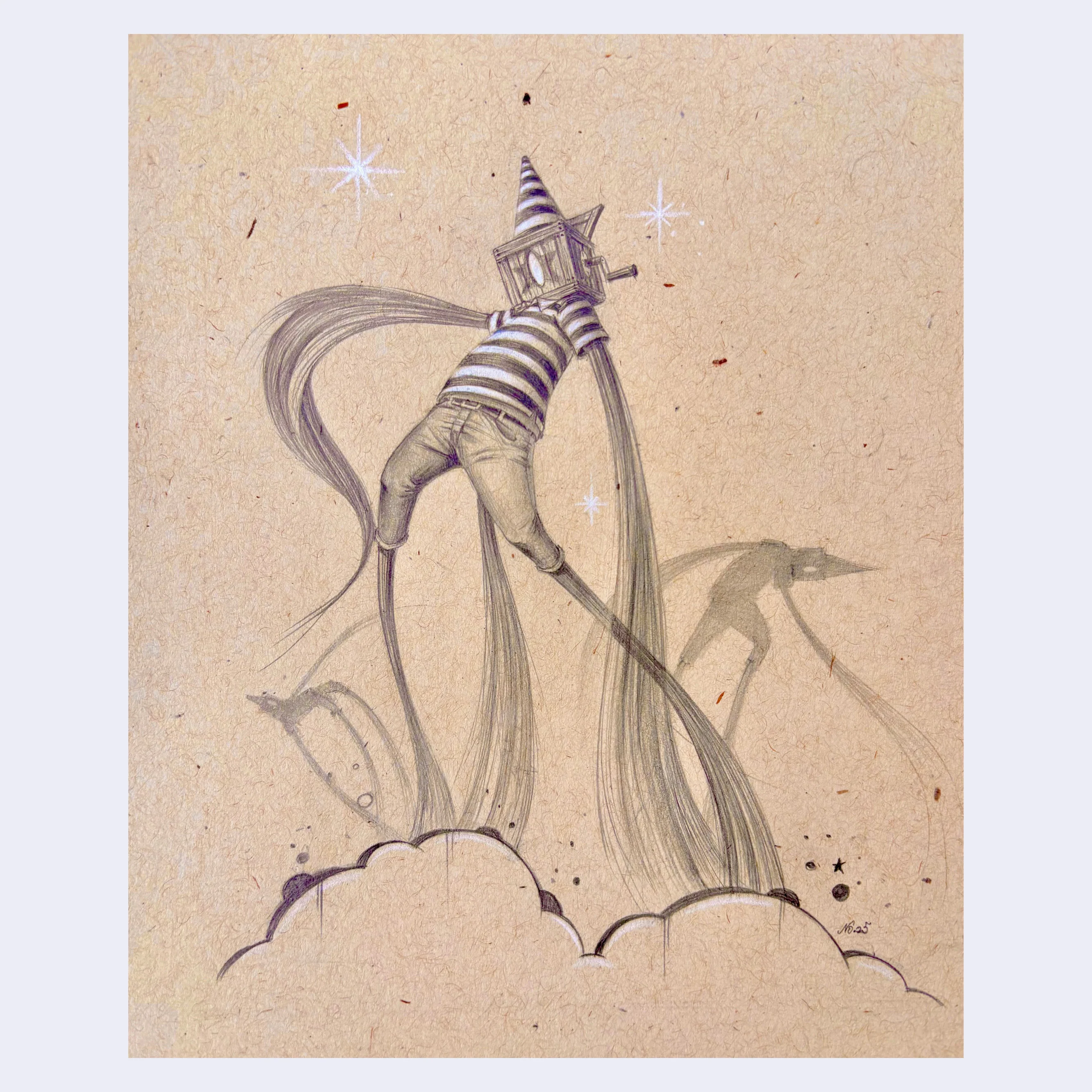 Rakugaki 7 (2025) - Nathan Ota - "Marching On"