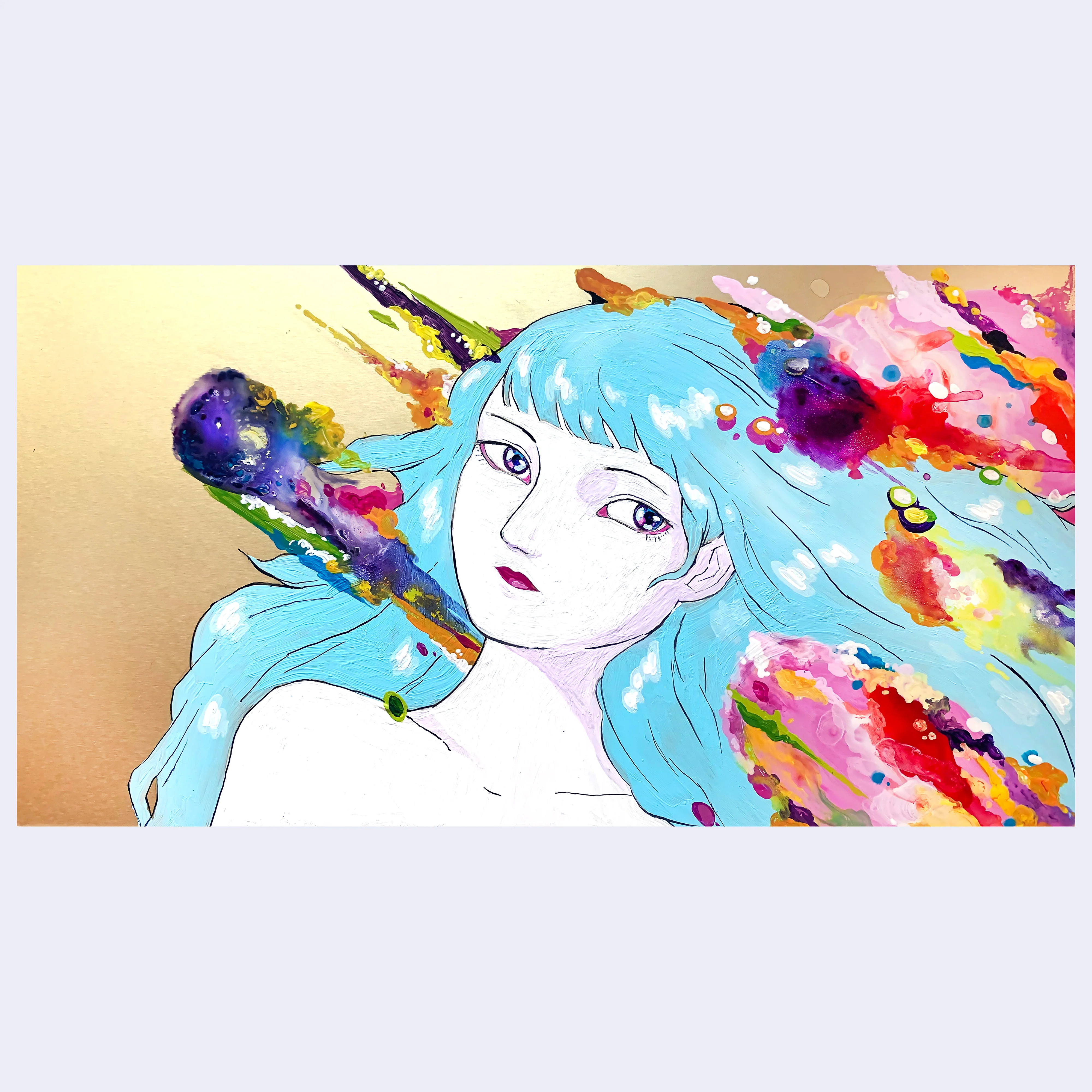 Rakugaki 7 (2025) - Nola Won - "Your Shampoo Scent in the Flowers"
