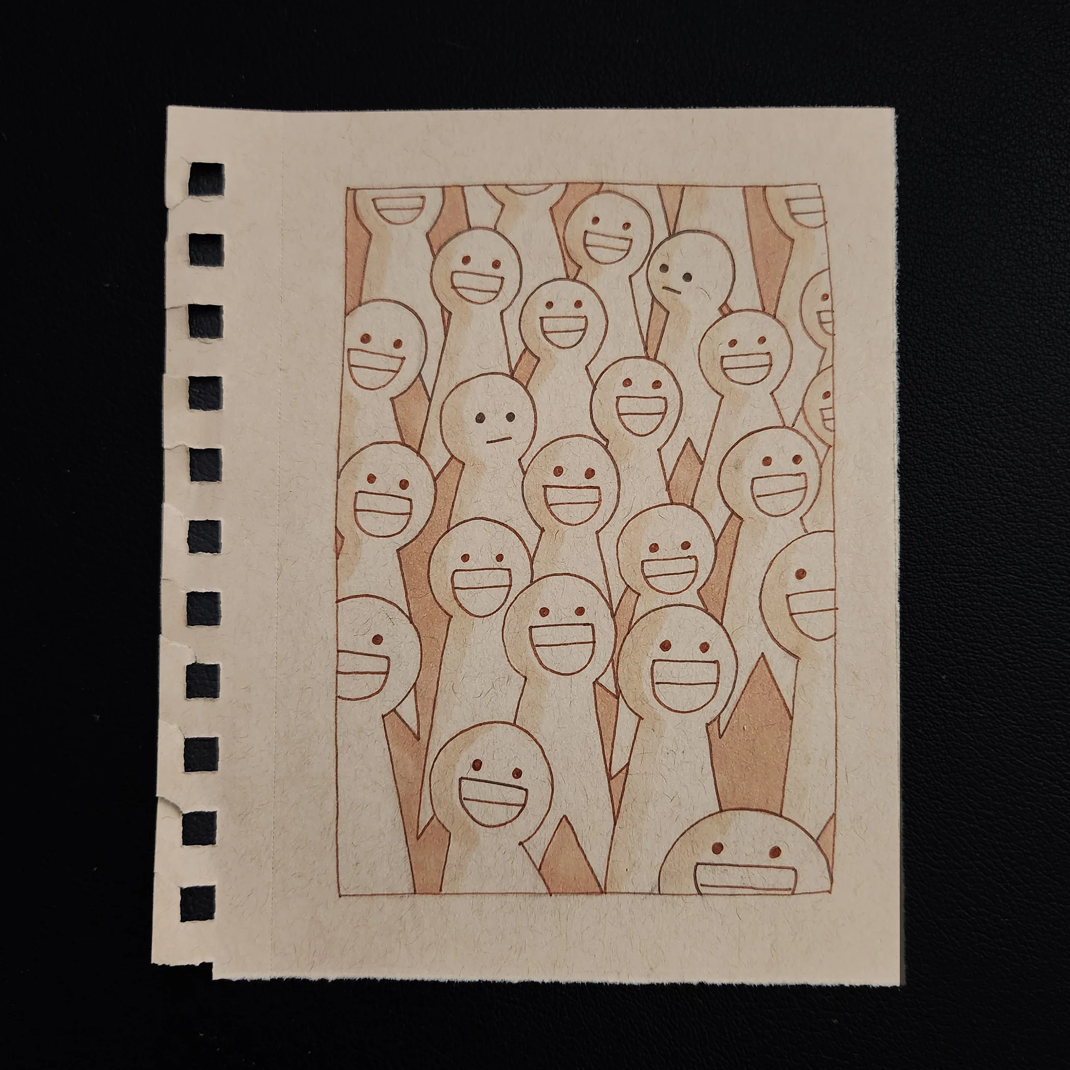 Rakugaki 7 (2025) - Paperobott - "Blending In"