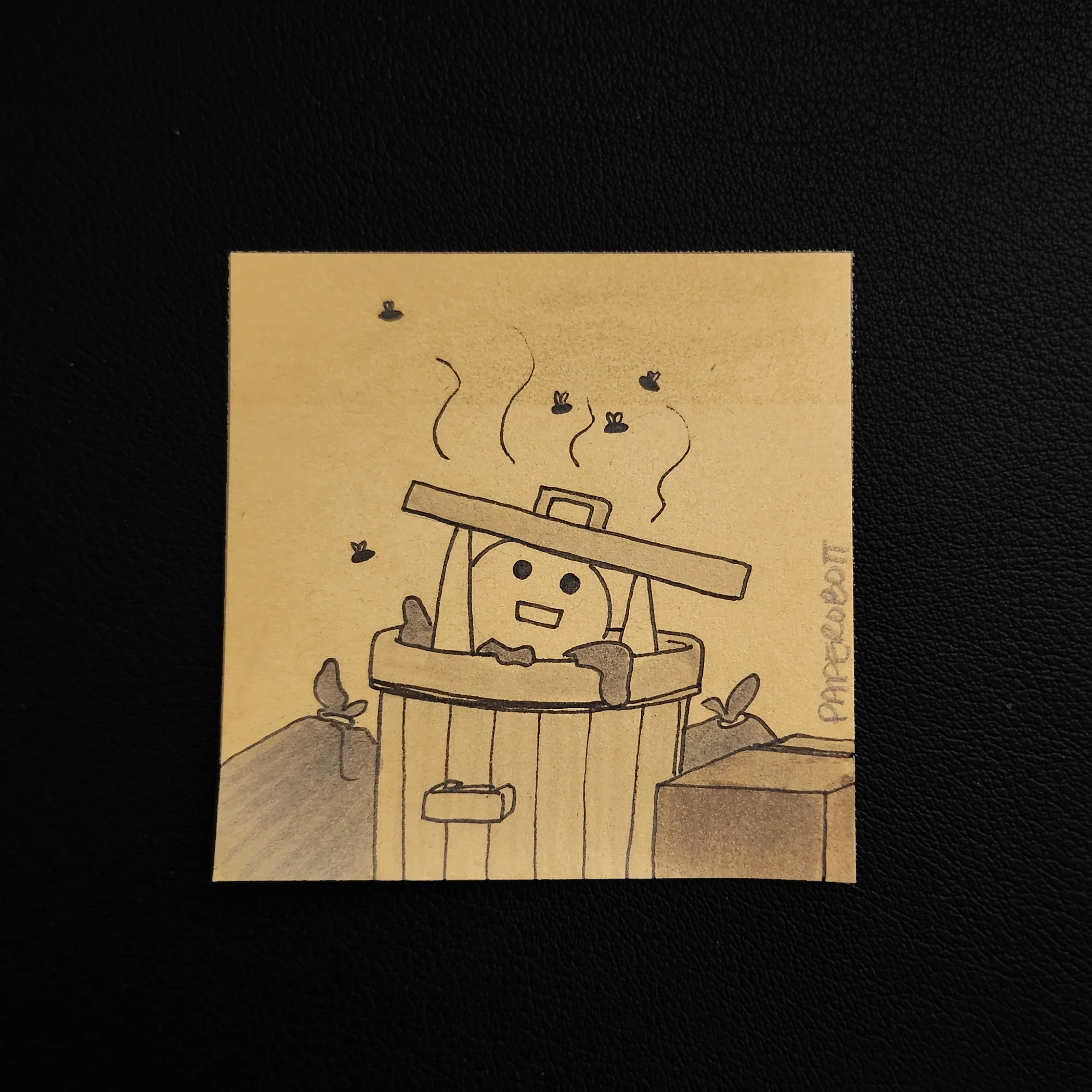 Rakugaki 7 (2025) - Paperobott - "Just Trash"