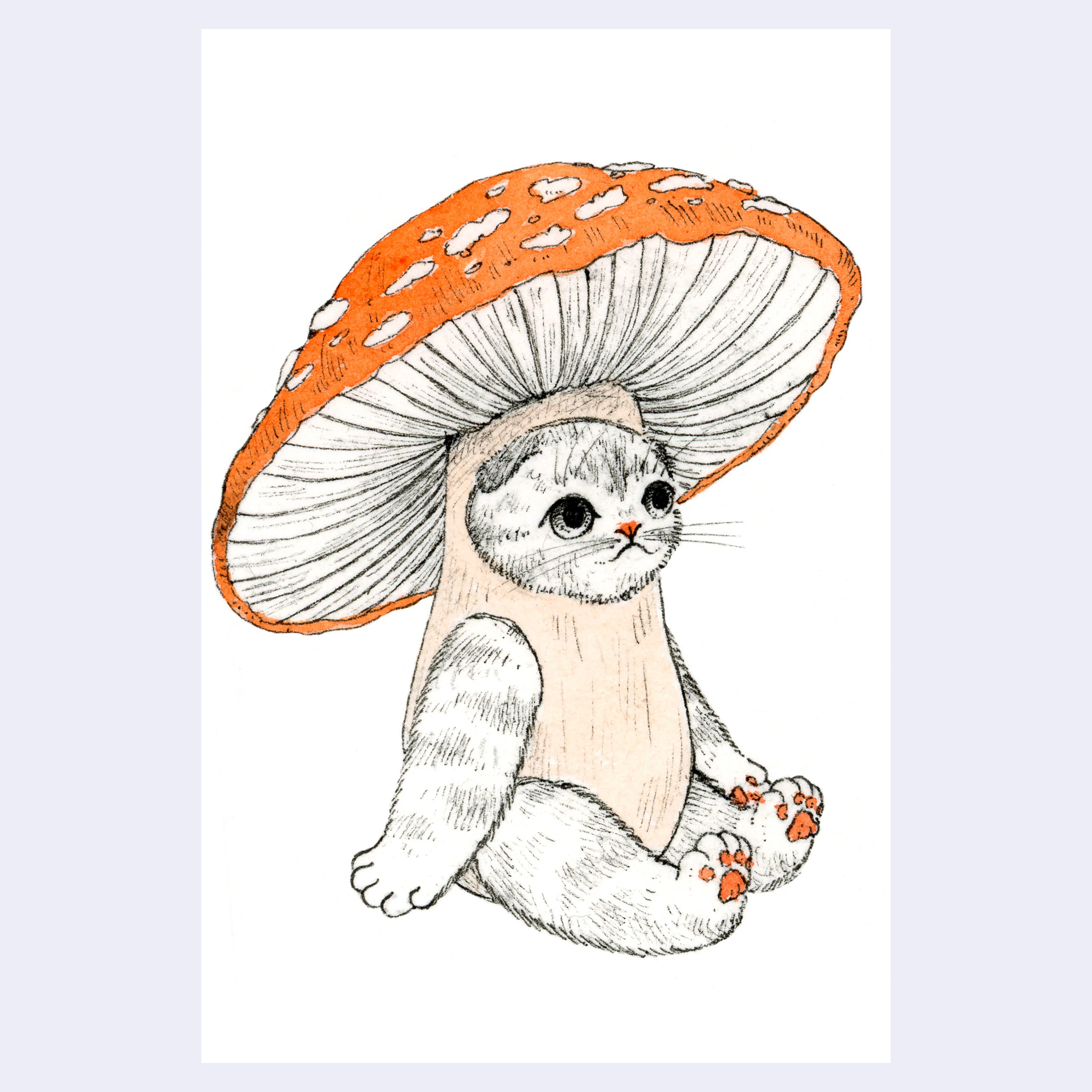 Rakugaki 7 (2025) - Po Yan Leung - "Mushroom"