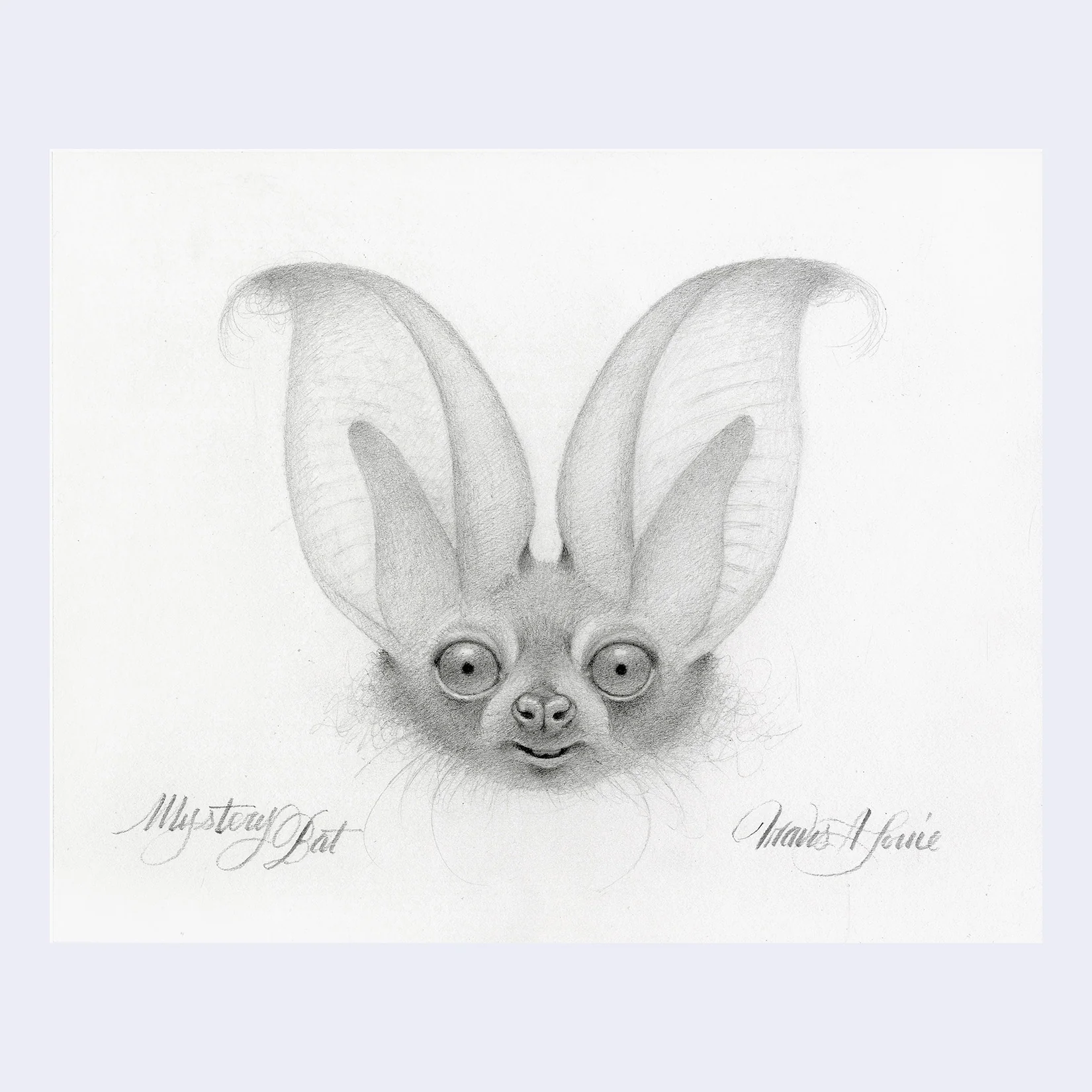 Rakugaki 7 (2025) - Travis Louie - "Mystery Bat"