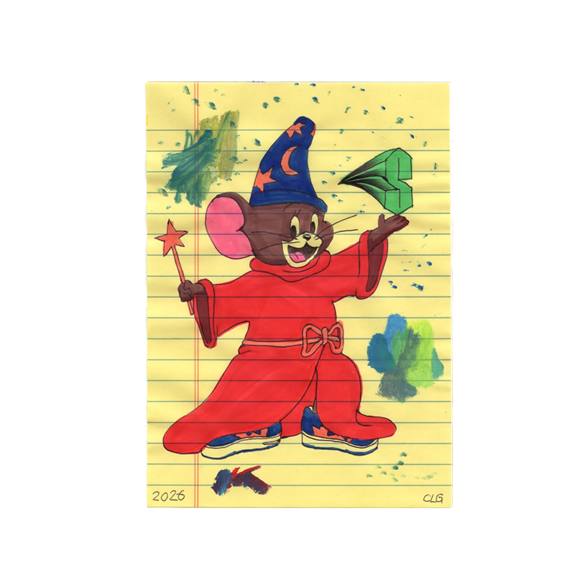 Rakugaki 8 (2026) - Christian Leon Guerrero - "Super Secret S Jerry"
