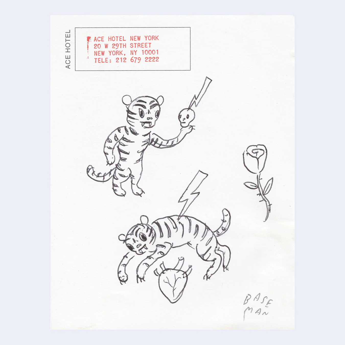 Rakugaki 8 (2026) - Gary Baseman - "Ace Hotel Year of the Tiger"