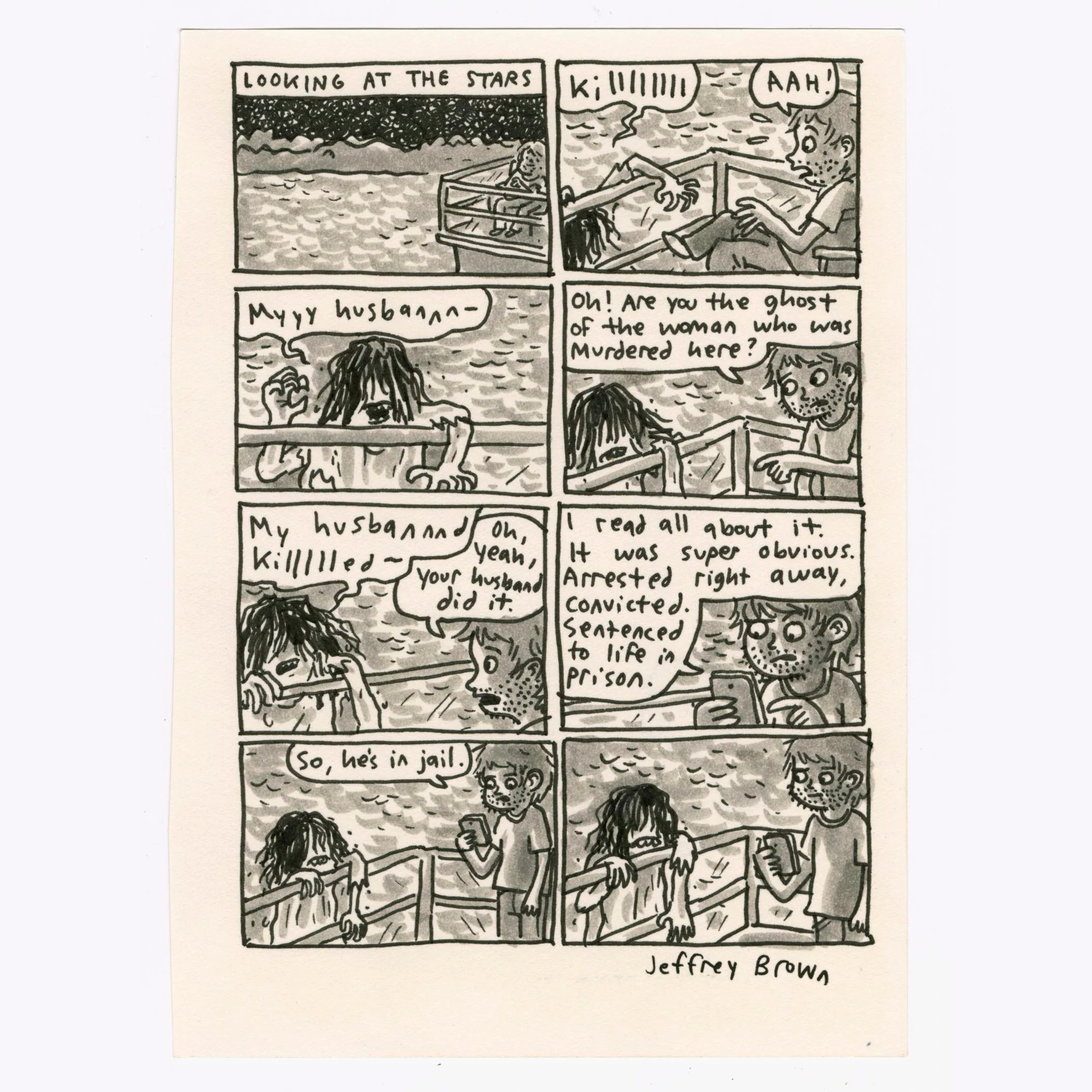 Rakugaki 8 (2026) - Jeffrey Brown - "Looking at the Stars"