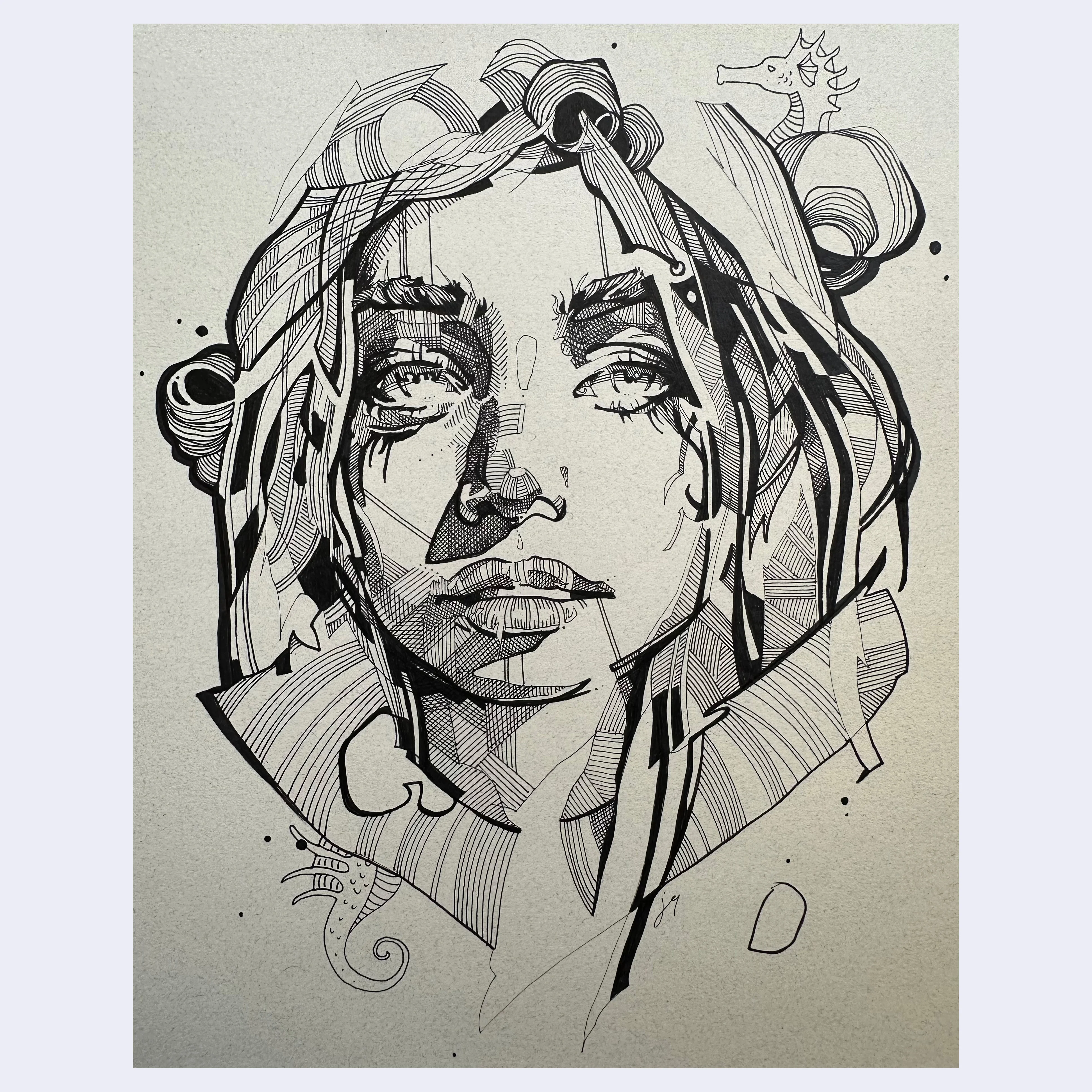 Rakugaki 8 (2026) - Jenna Gibson - "Aquarius"