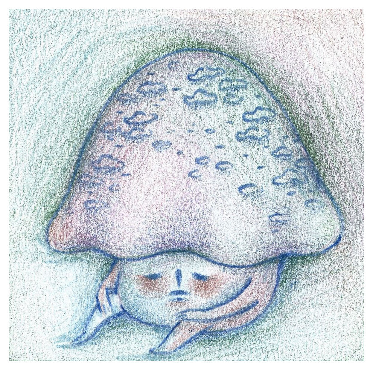 Rakugaki 8 (2026) - Jennifer Nguyen - "Blue Shroom"