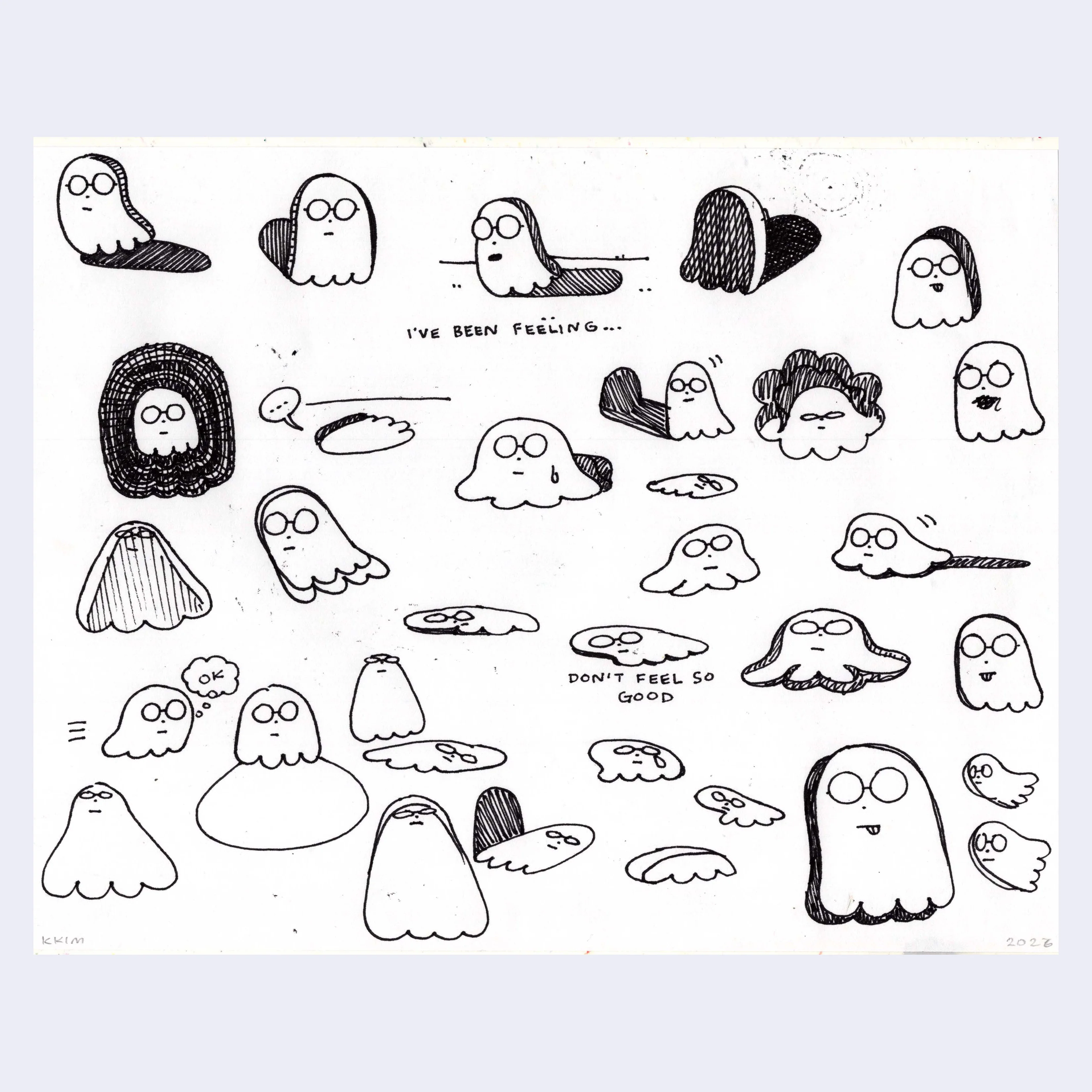 Rakugaki 8 (2026) - Kaylynn Kim - "Ghost"