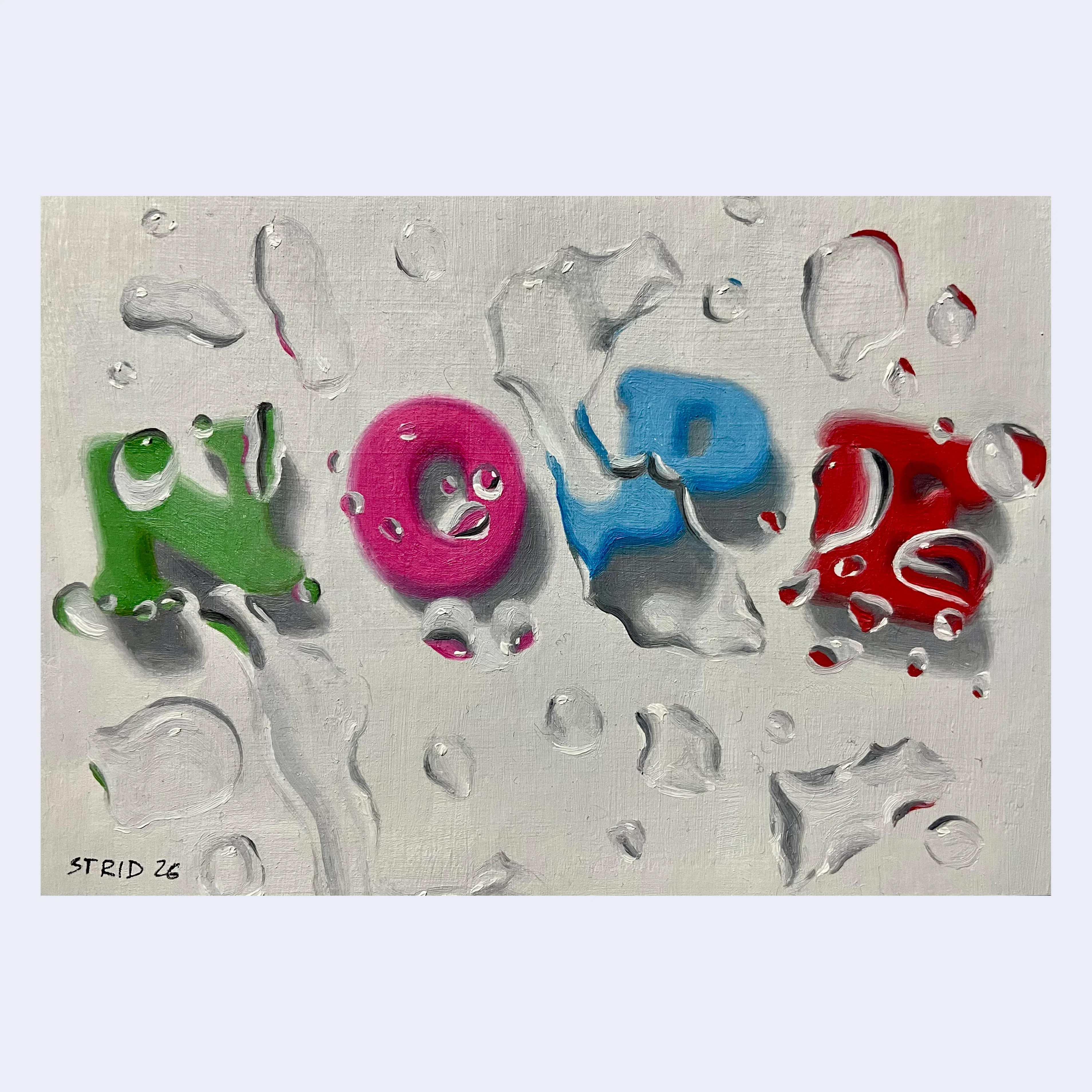 Rakugaki 8 (2026) - Linnea Strid - "NOPE"