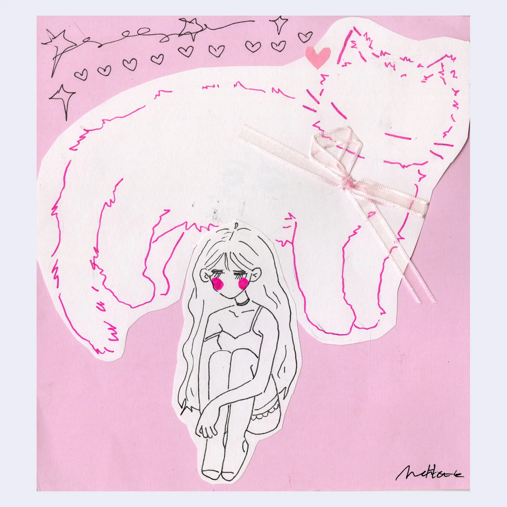 Rakugaki 8 (2026) - Maeve Haber - "Meow"