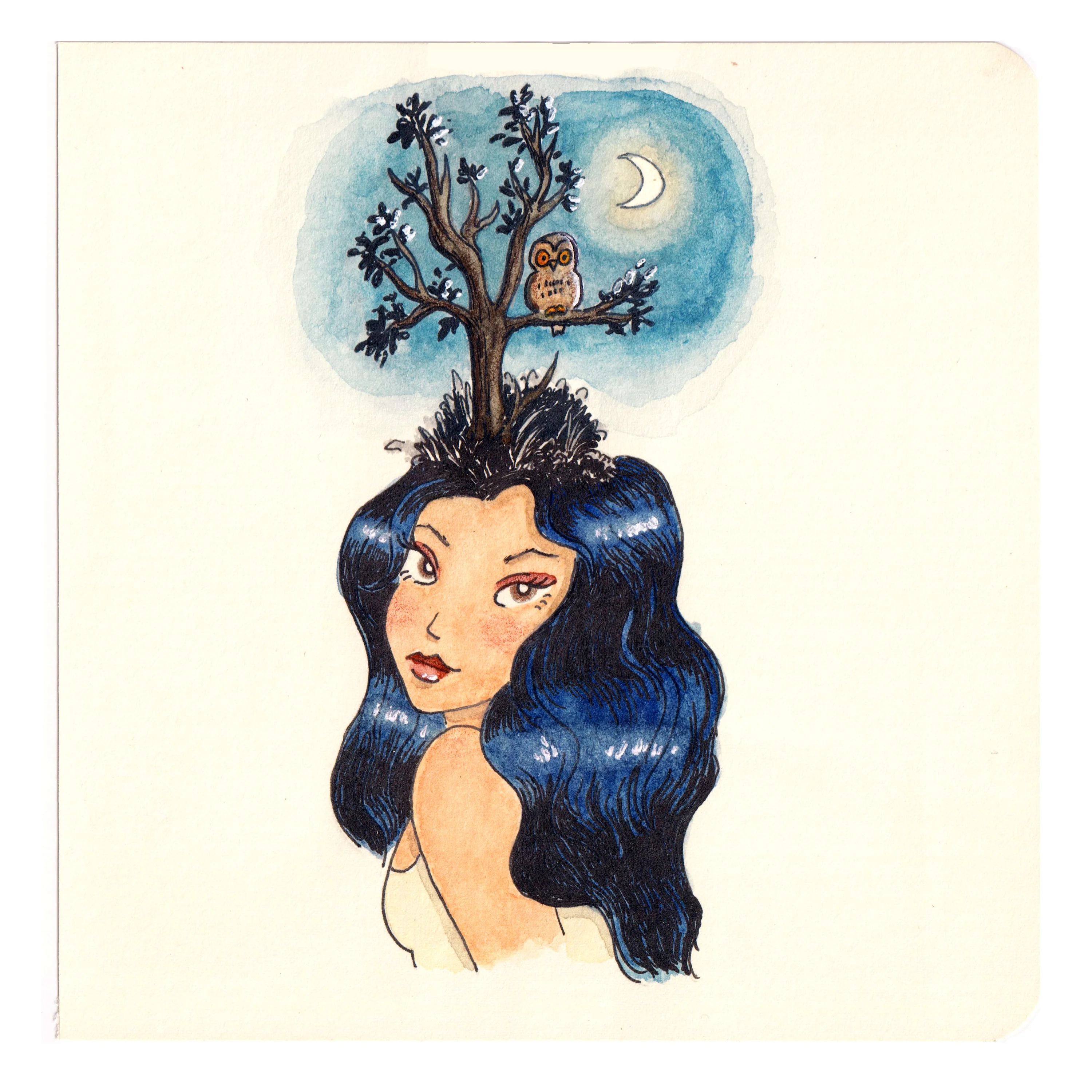 Rakugaki 8 (2026) - Stacy Javier - "Night Owl"