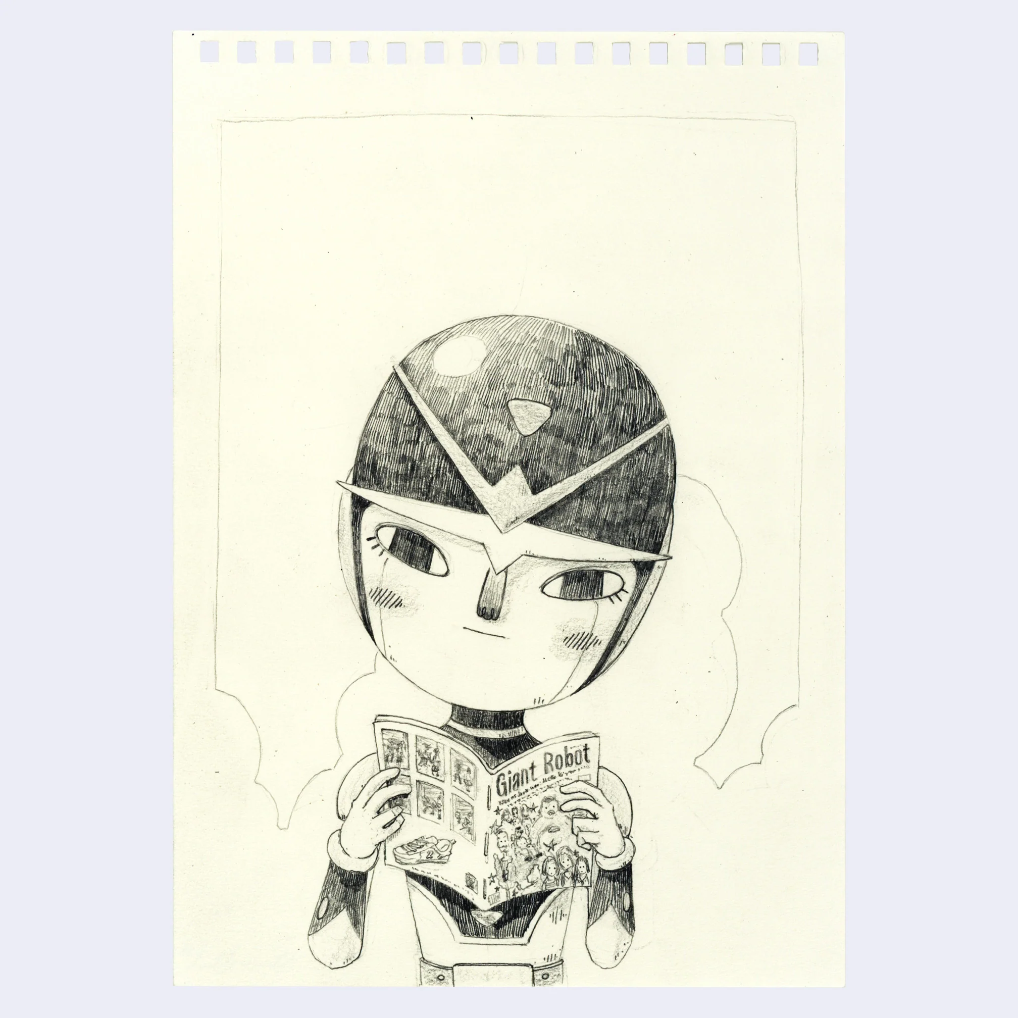 Rakugaki 8 (2026) - Yoskay Yamamoto - "Eightman 01"