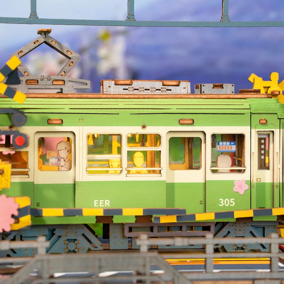 Rolife 3D Wooden Puzzle - Sakura Journey - Image 4