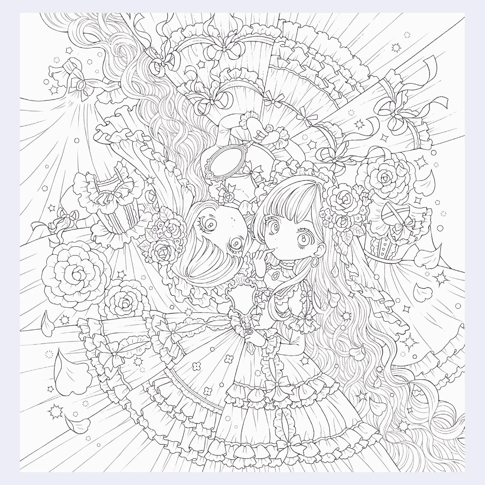 Romantic Gothic: The London Sirosaki Coloring Book - Image 3