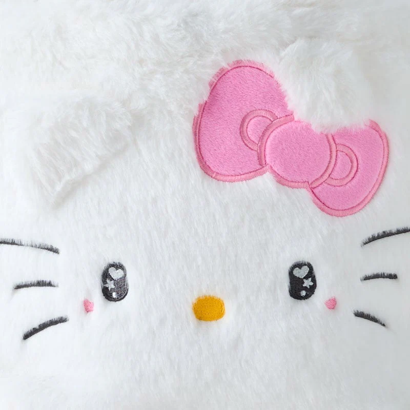 Sanrio - Hello Kitty Fluffy Face Handle Bag/Purse - Image 4