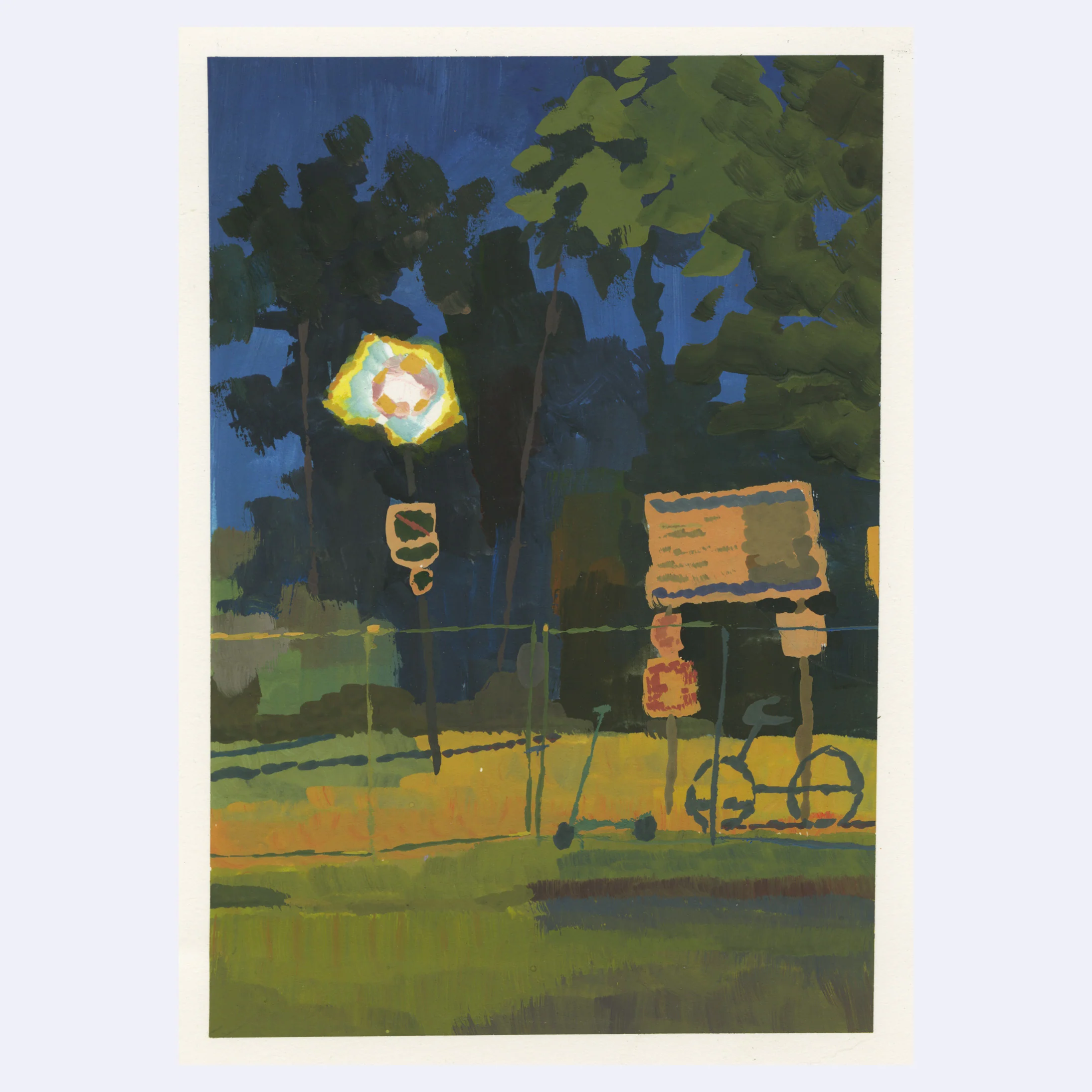 Sitting Outside 2 - Garrett Lee - #02 - "Echo Lake Fence"