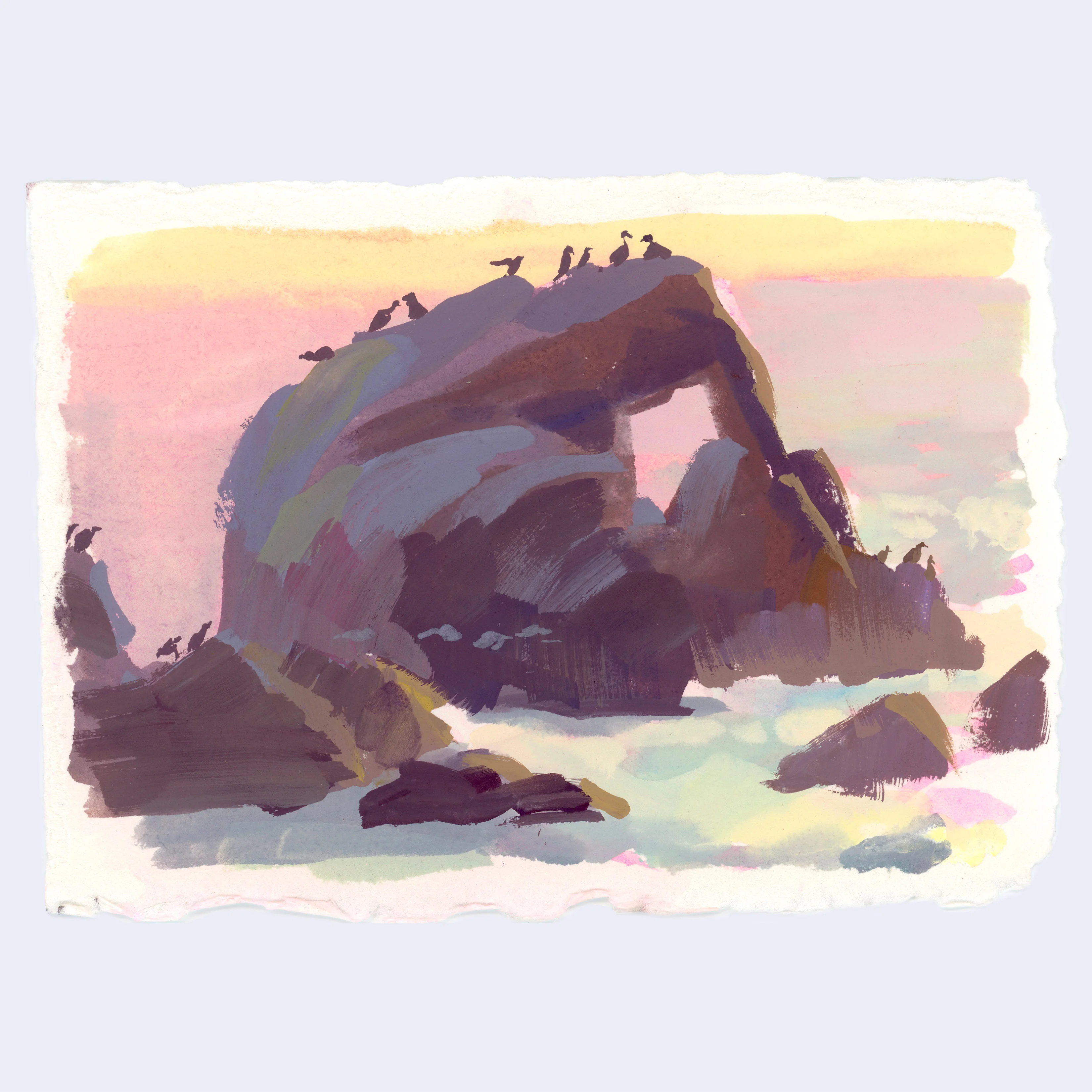 Sitting Outside 2 - Jennifer Wang - #10 - "Point Lobos Shorebirds"