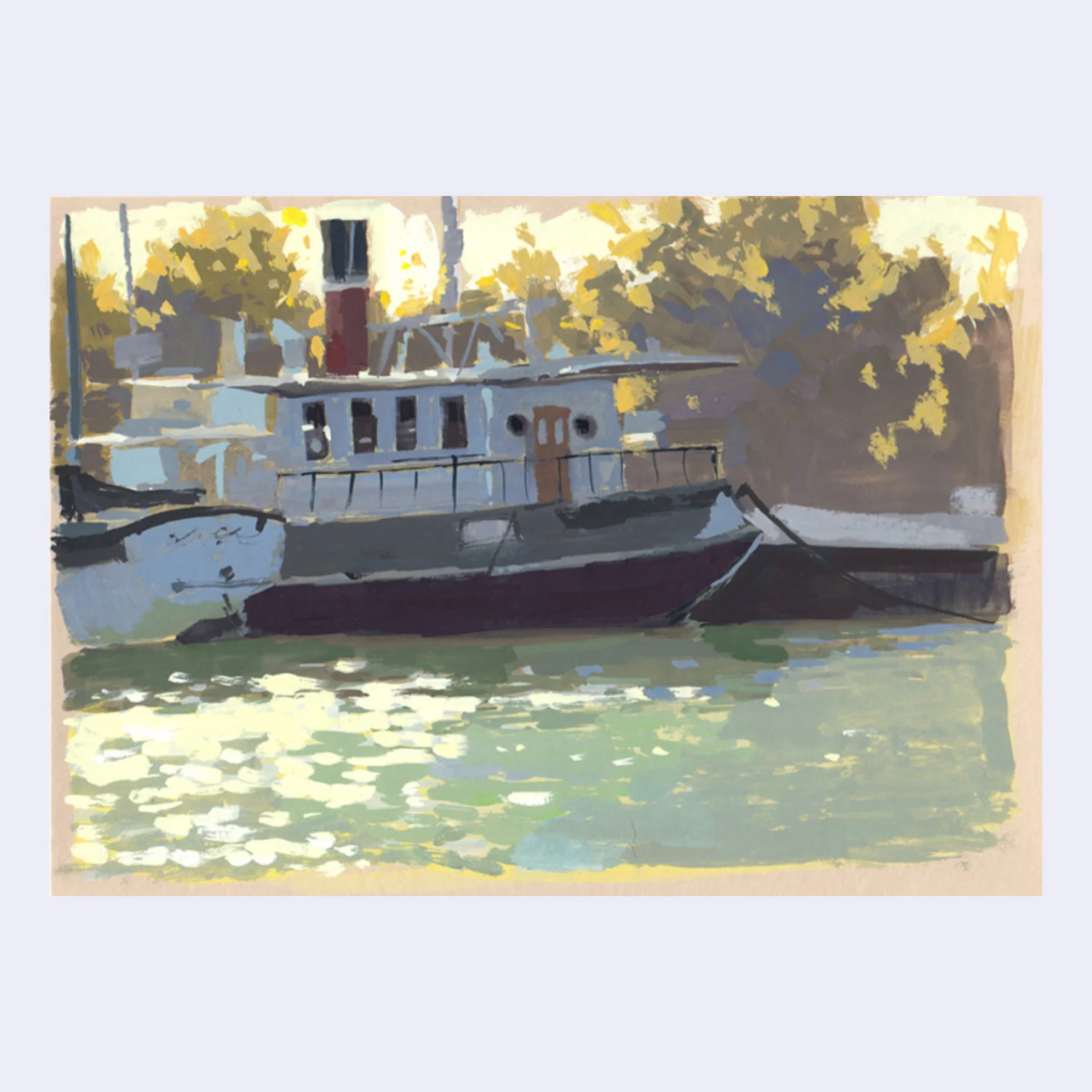 Sitting Outside 2 - Justine Thibault - #05 - "Afternoon Light"