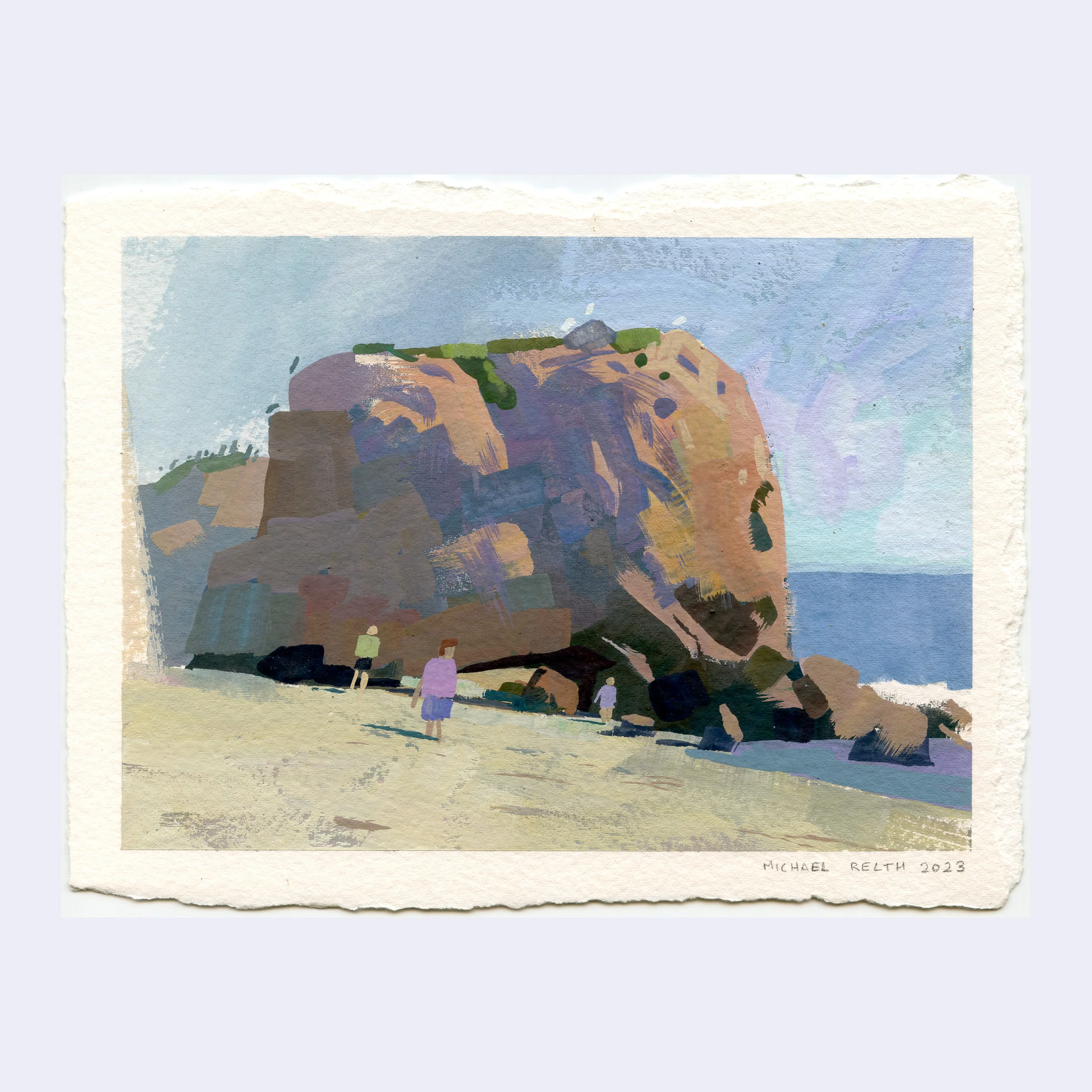 Sitting Outside 2 - Michael Relth - #09 - "El Matador Day. Mid Day"