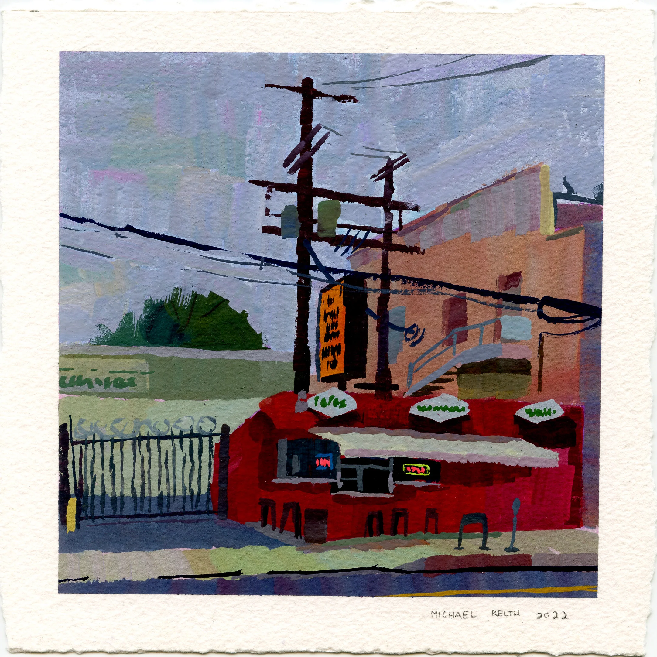 Sitting Outside 2 - Michael Relth - #03 - "Los Burritos"