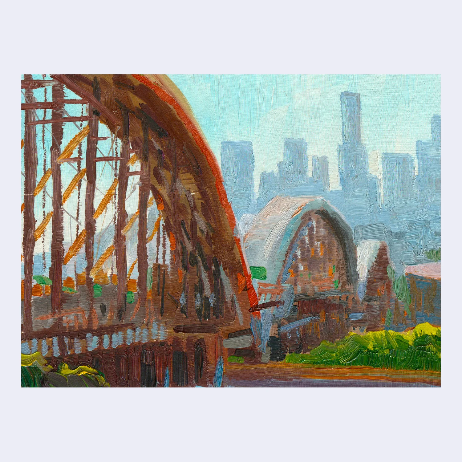 Sitting Outside 2 - Nicholas Kennedy - #08 - "Bridge Under Construction"