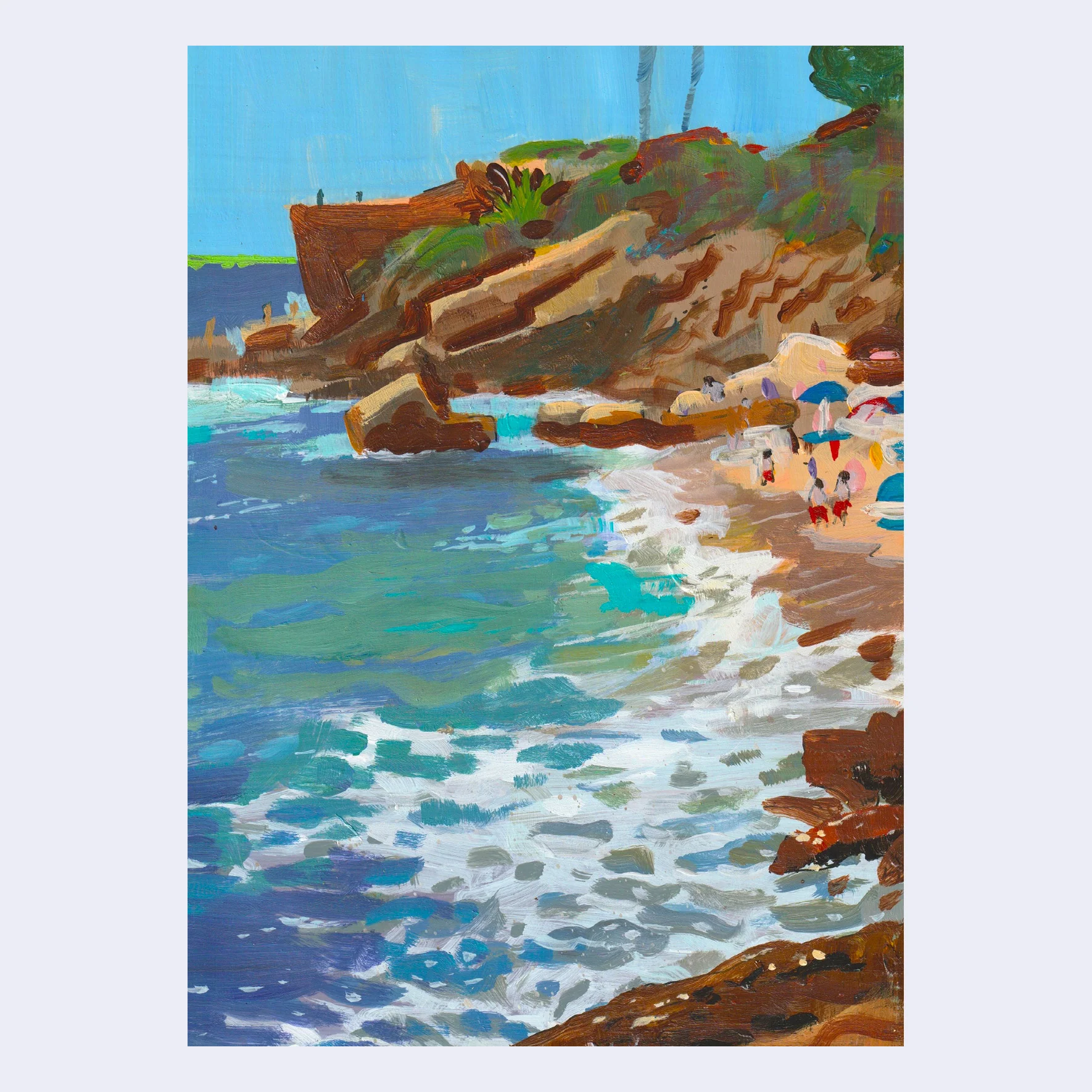 Sitting Outside 2 - Nicholas Kennedy - #15 - "Crystal Cove Laguna"