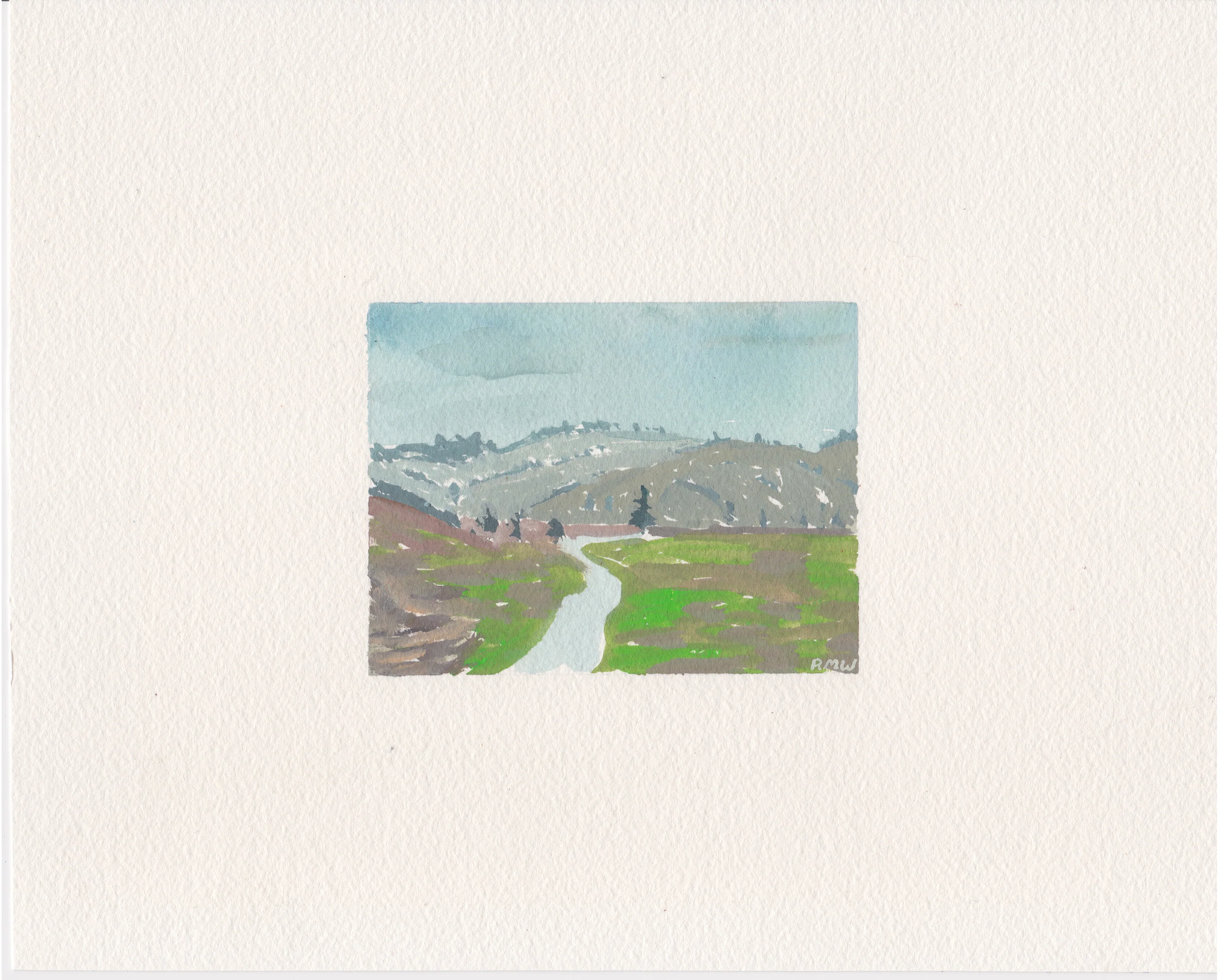 Sitting Outside 2 - Rob Moss Wilson - #01 - "Forest Knolls" - Image 2