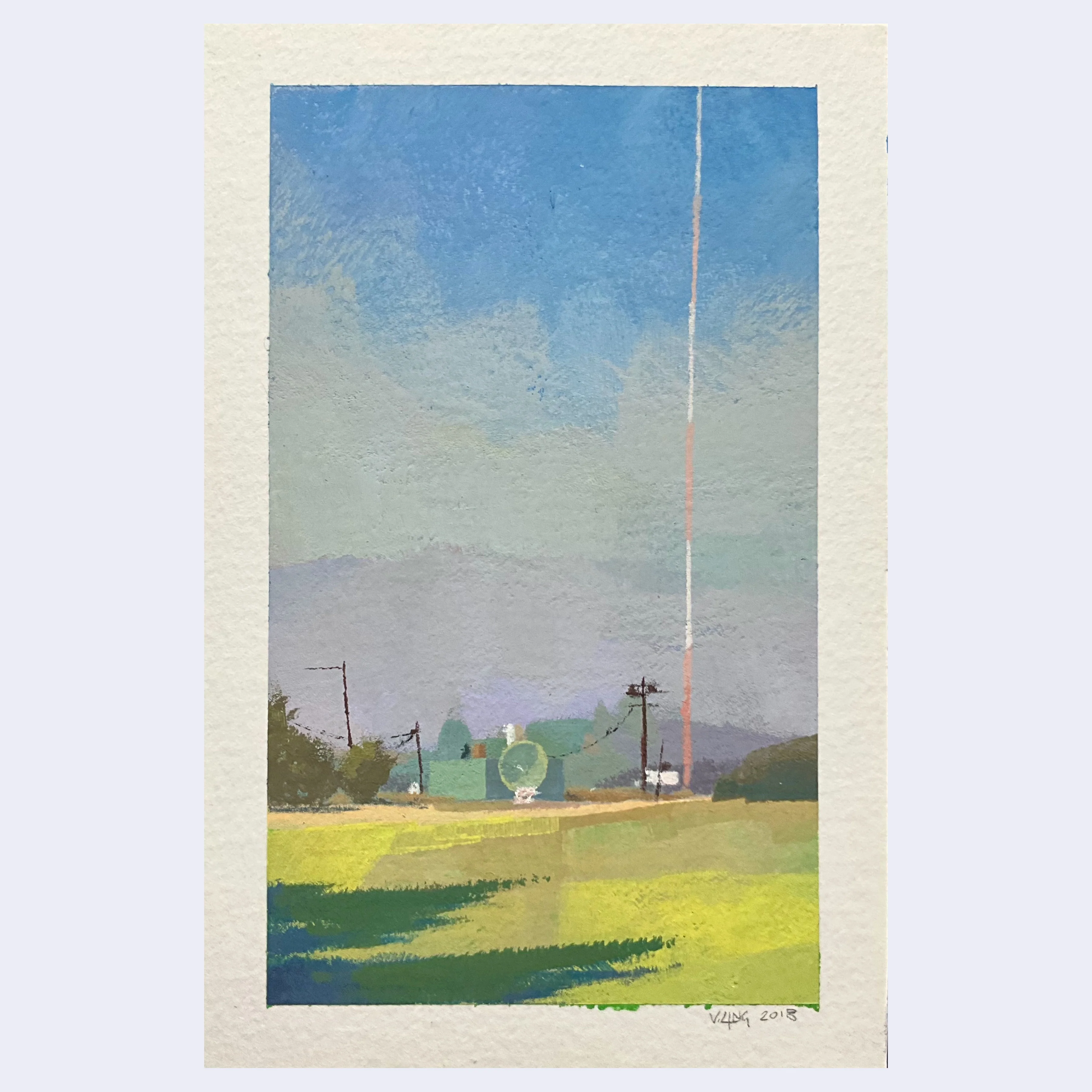 Sitting Outside 2 - Vaughan Ling - #02 - "Radio"