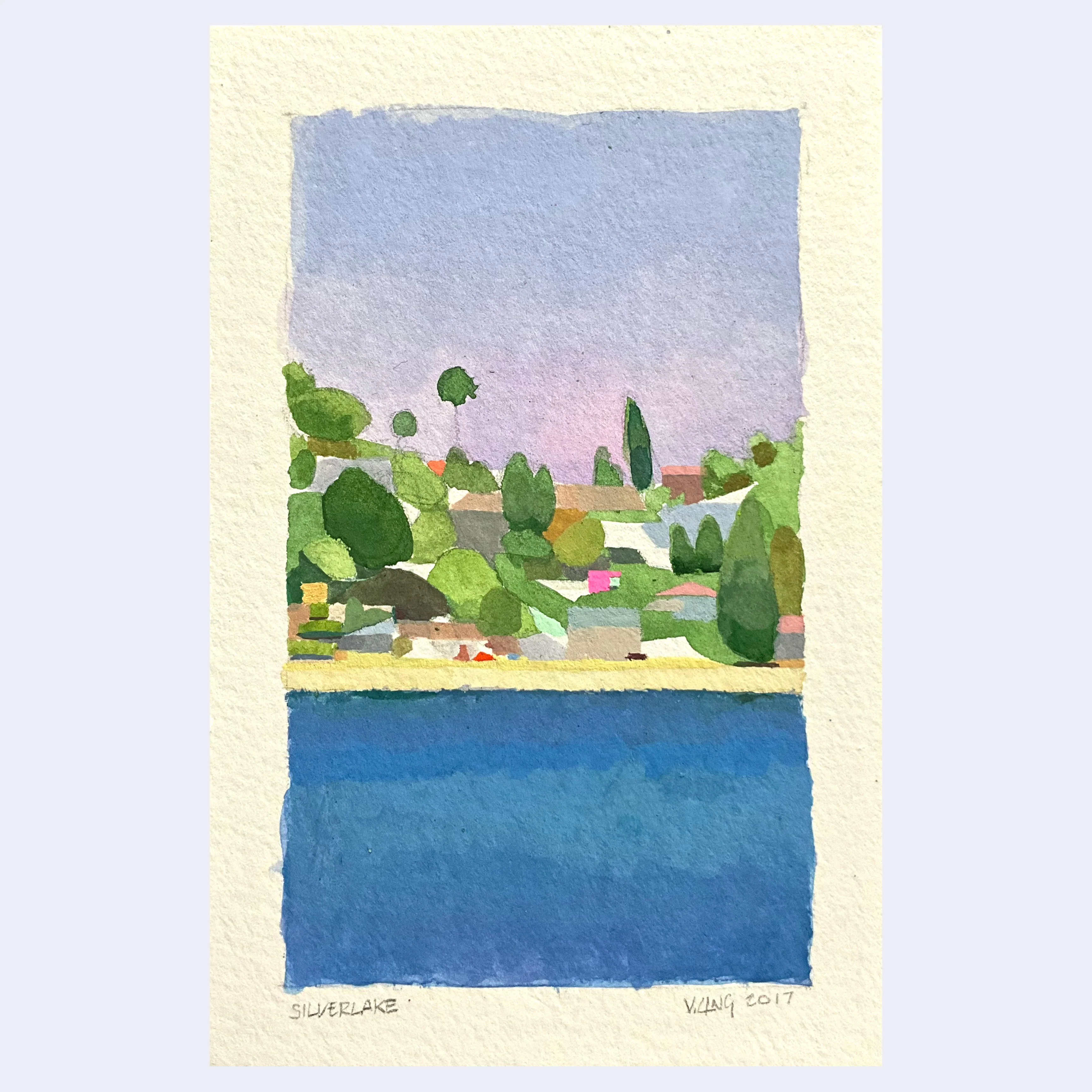 Sitting Outside 2 - Vaughan Ling - #04 - "Silverlake"