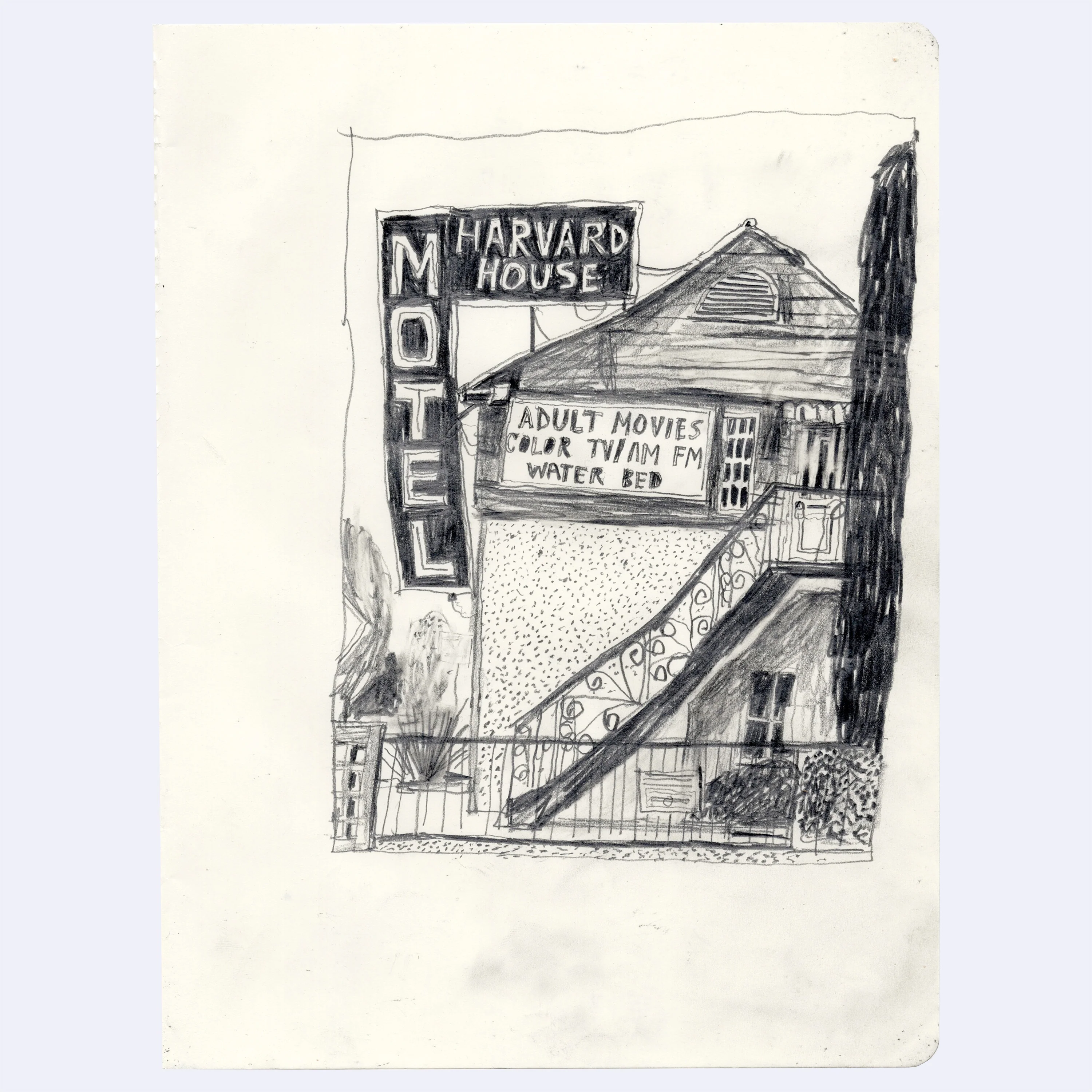 Sitting Outside III - #198 - Chris Sasaki - "Harvard House"