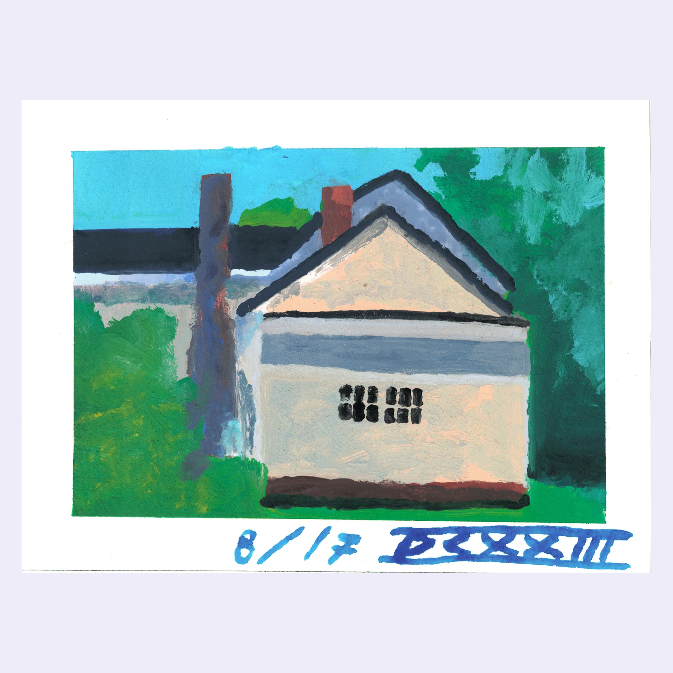 Sitting Outside III - #138 - Danielle Chenette - "Anna's House"