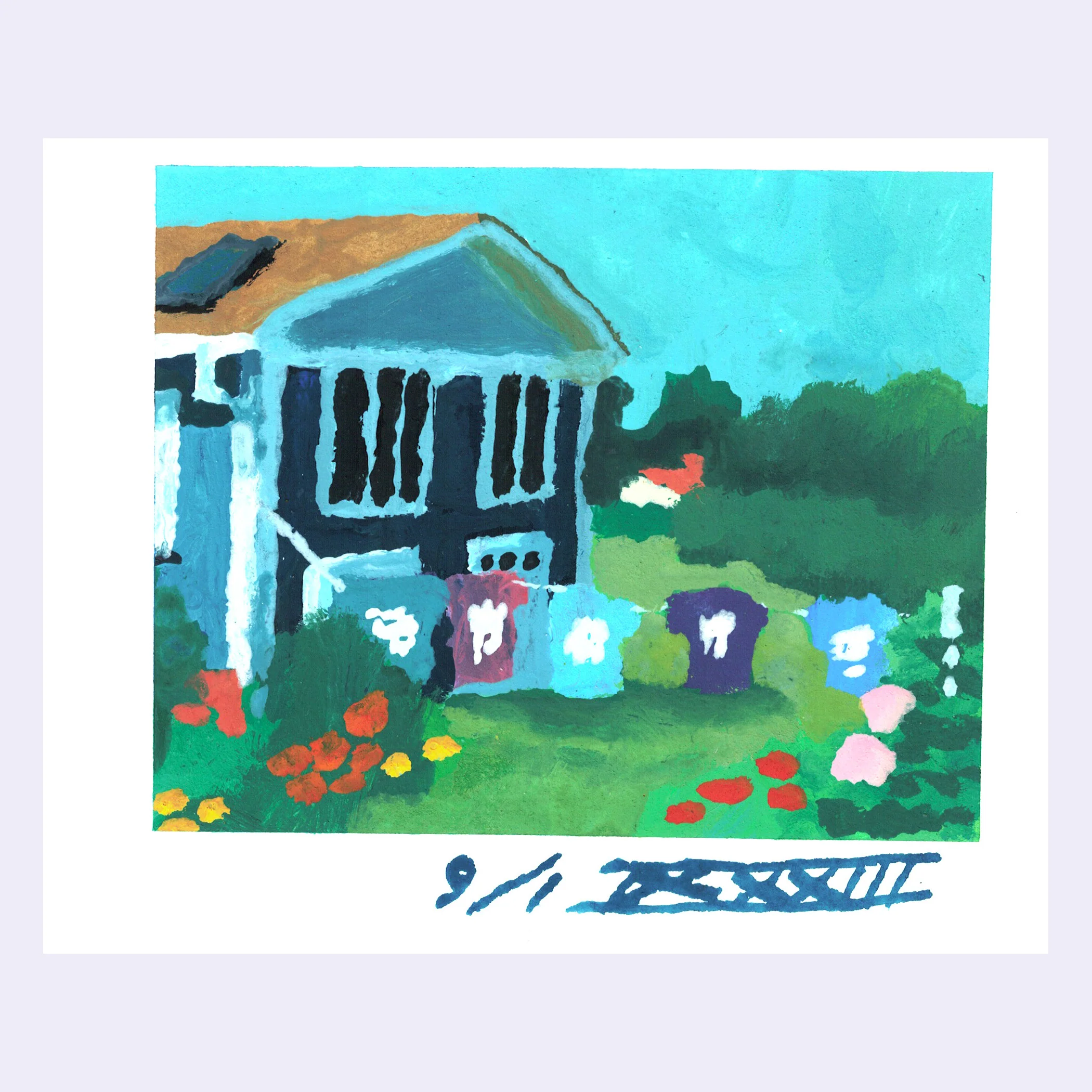 Sitting Outside III - #136 - Danielle Chenette - "Becky and Tom's"
