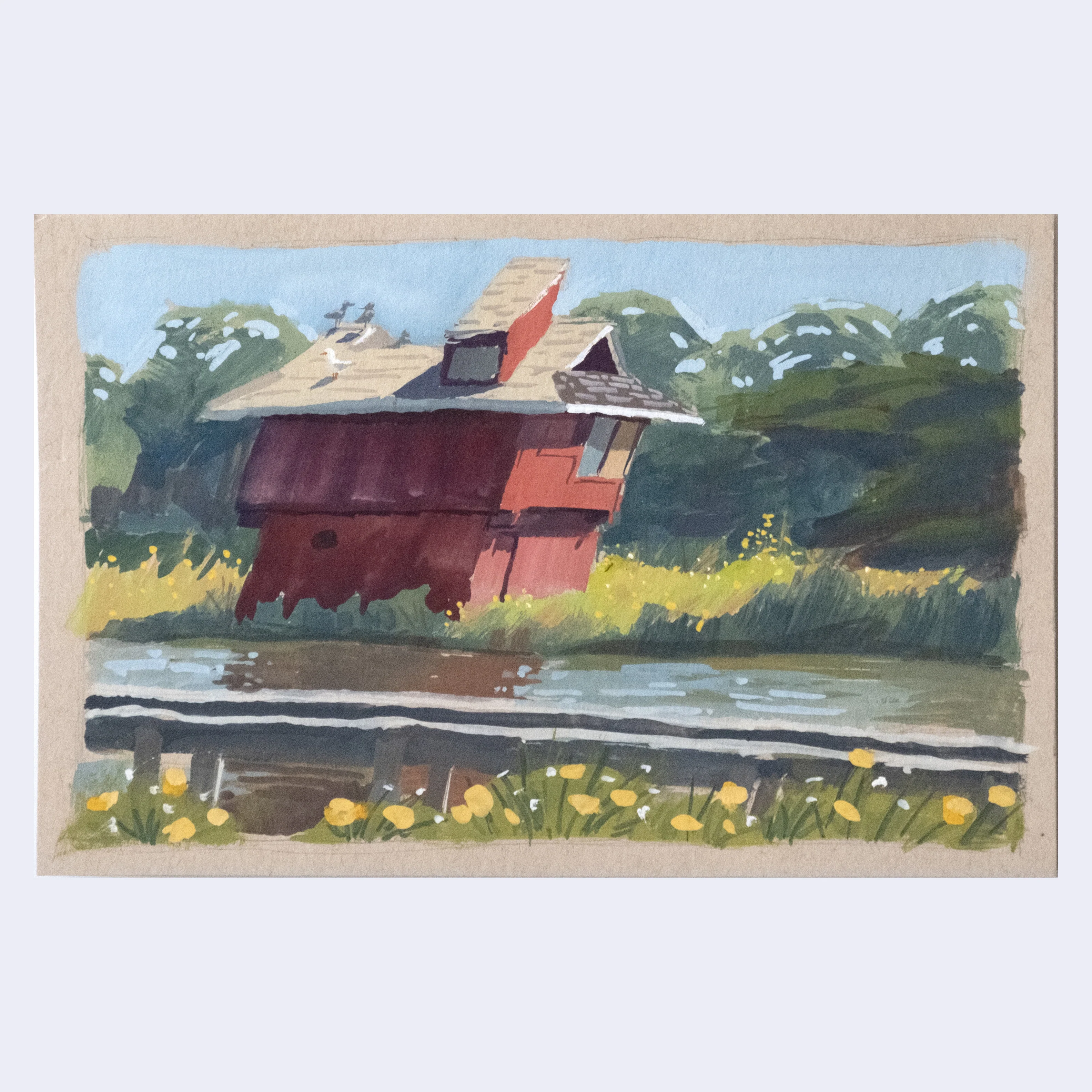 Sitting Outside III - #51 - Franklin Lei - "Aquatic Park"