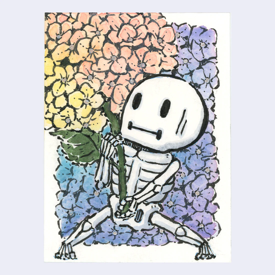 Small World II 2024 - Kelly Yamagishi - "Holding Hydrangeas"