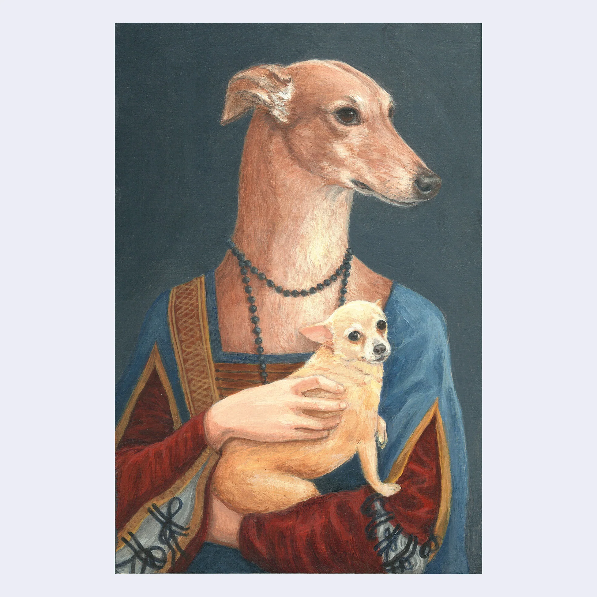 Small World - Justine Lin - "Lady with an Ermine"