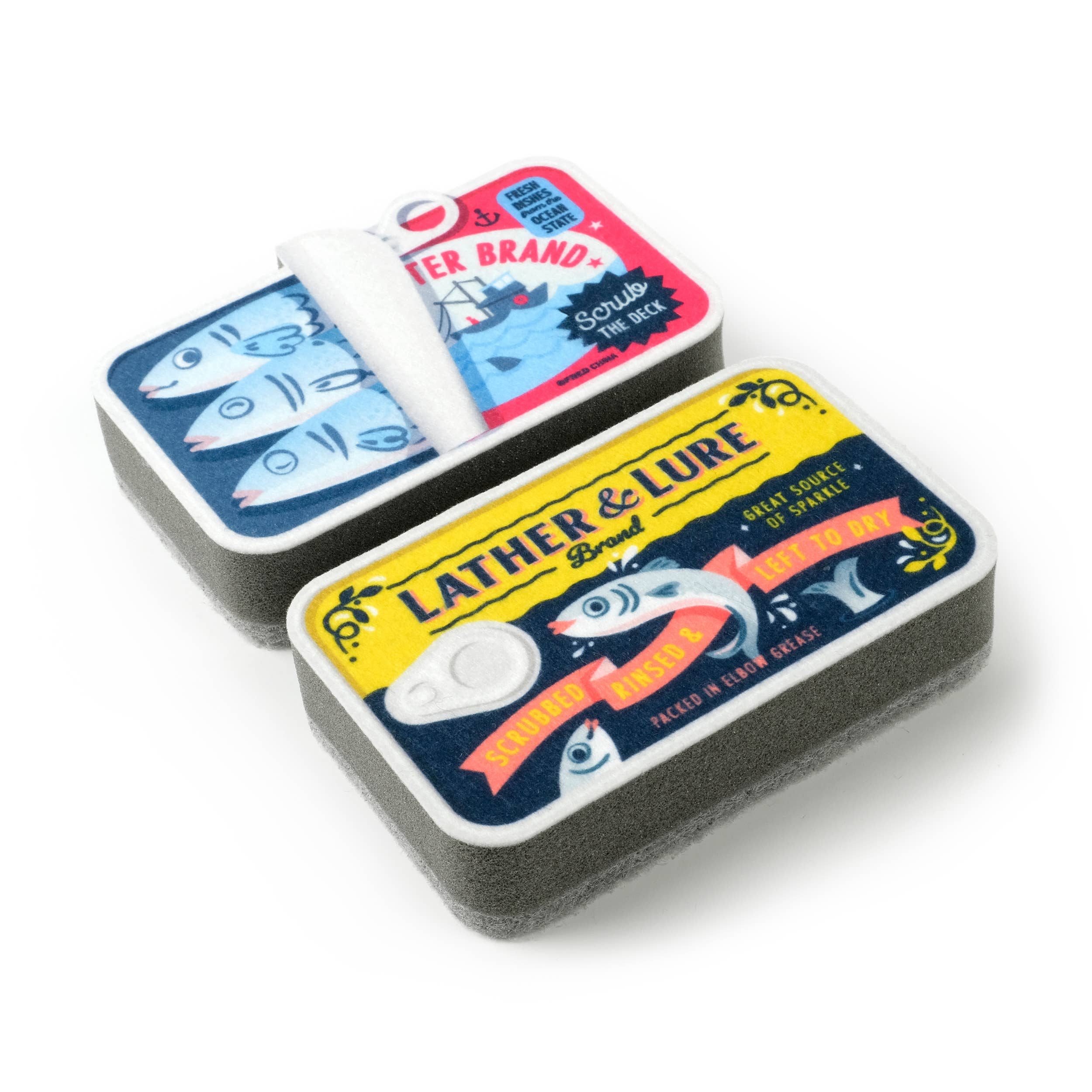 Tidy Tins - Sardines Sponges (Set of 2) - Image 2