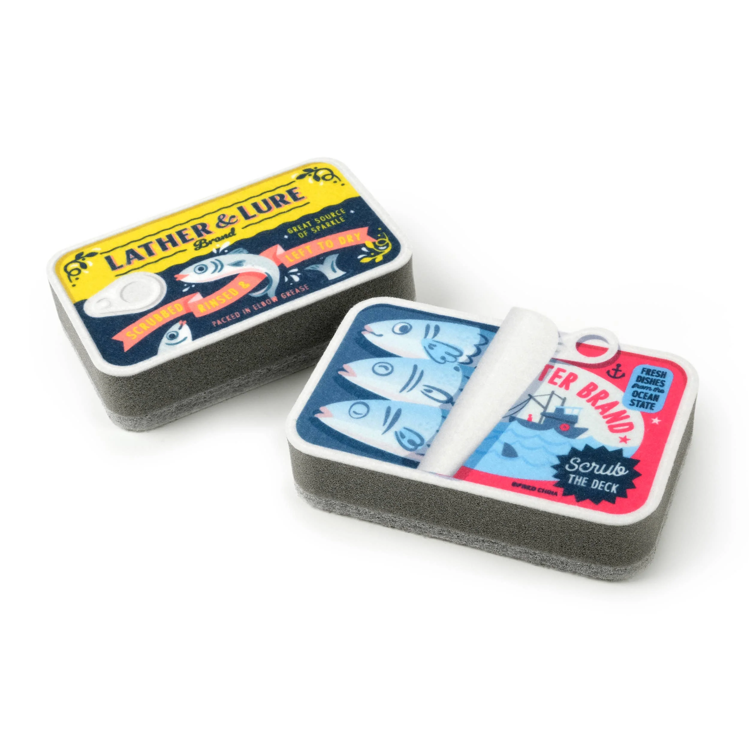 Tidy Tins - Sardines Sponges (Set of 2) - Image 3