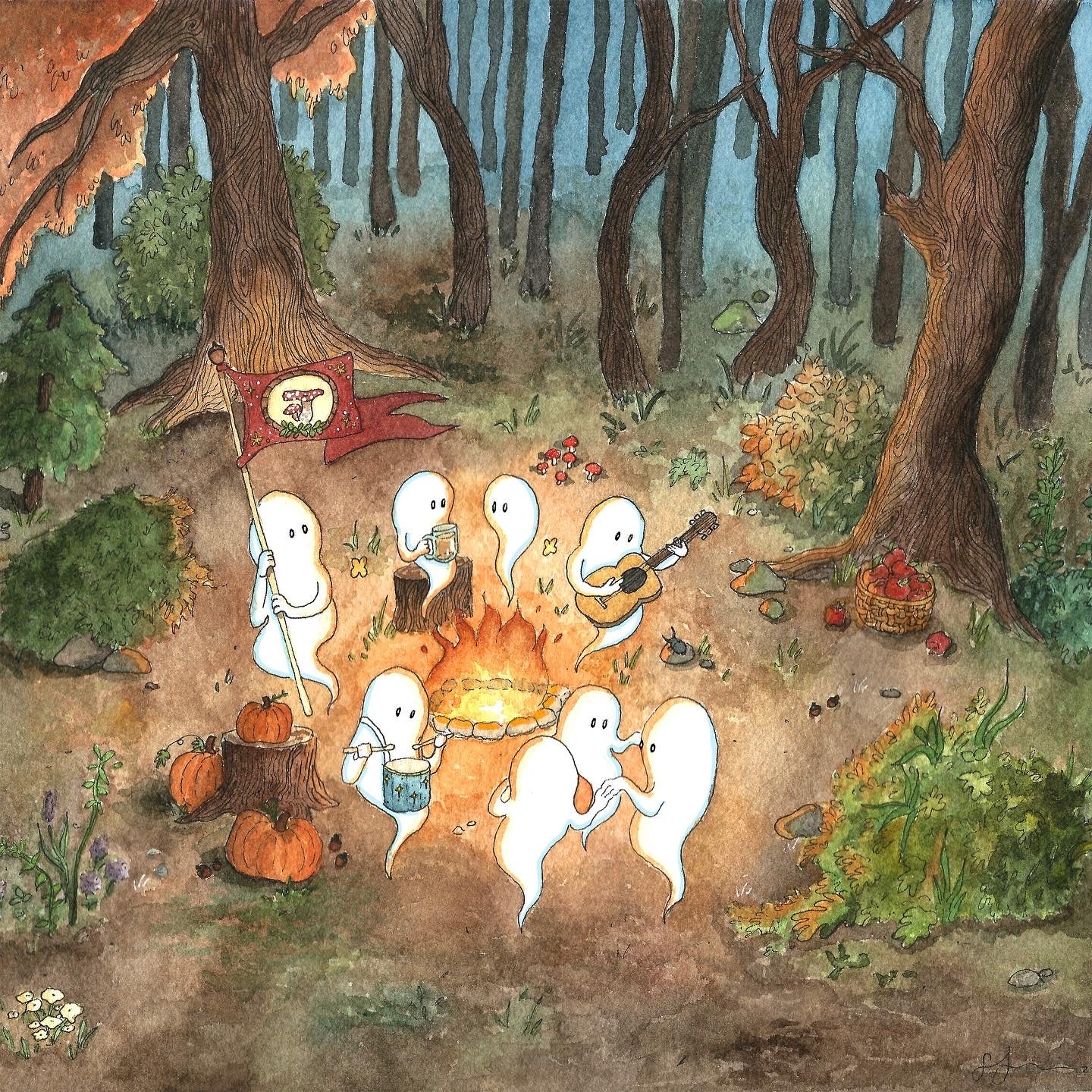 8 x 8 (2023) - #24 - Stacy Javier - "Gather Round" - Image 2