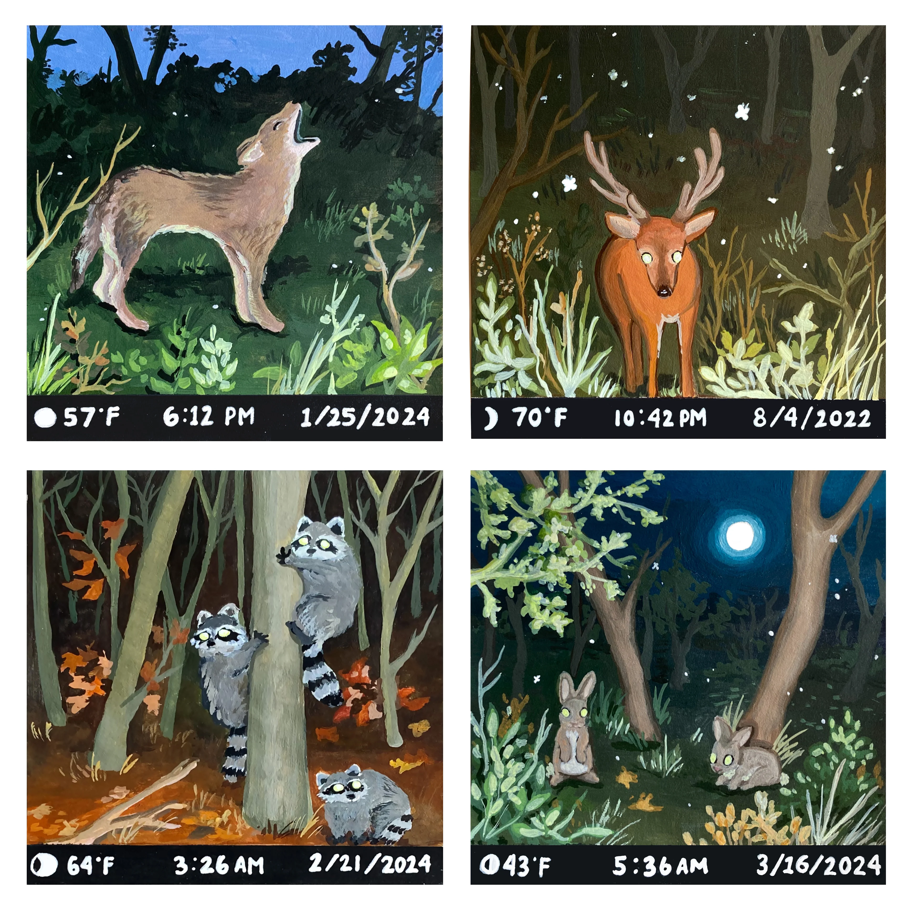 Stacy Javier - "Trail Cam" Art Print