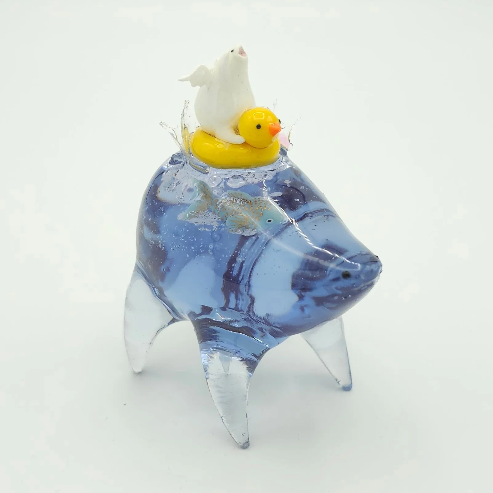 Submerged 2024 - Sun-Mo Koo - "Egglet in Duck Floatie Herdling"