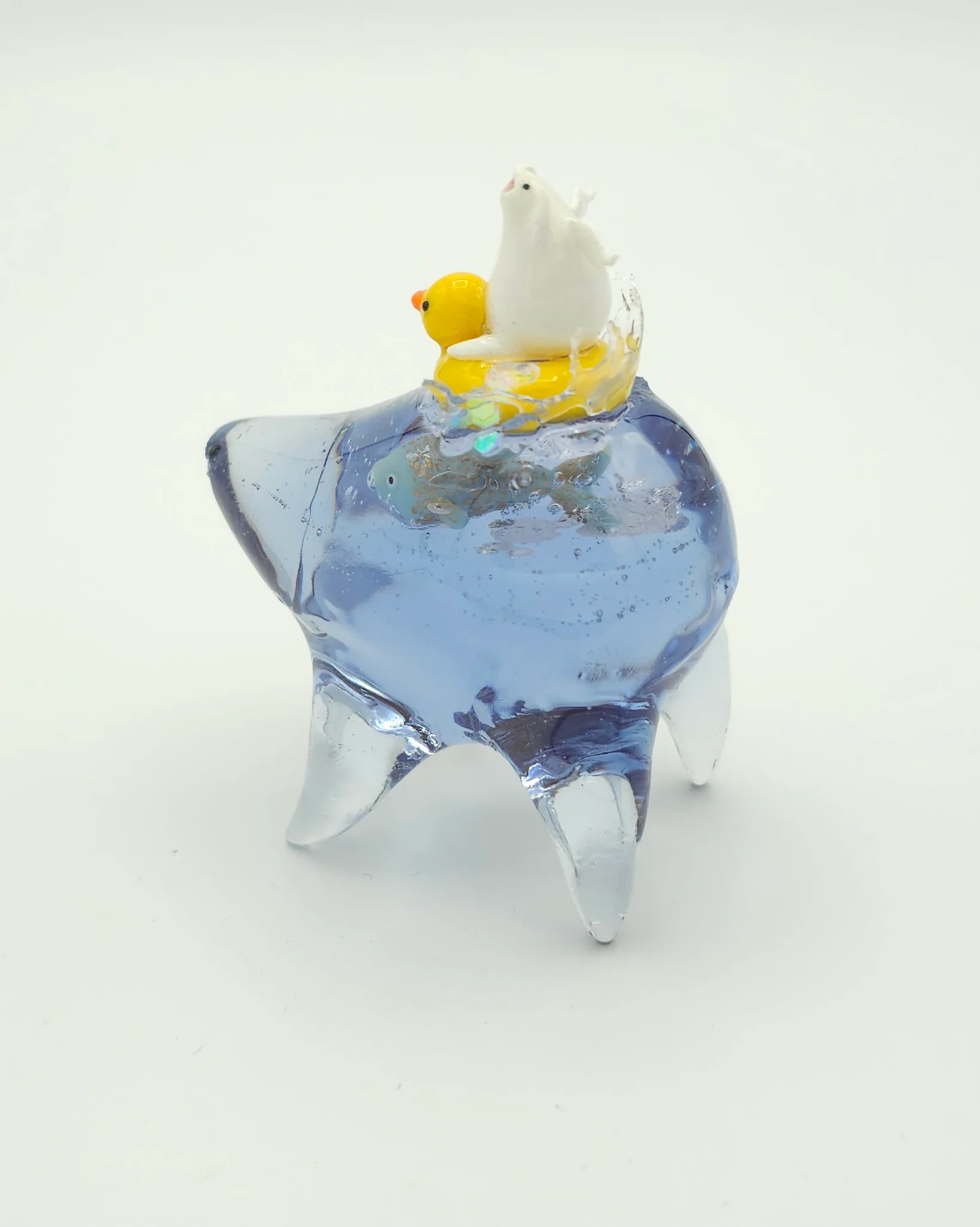 Submerged 2024 - Sun-Mo Koo - "Egglet in Duck Floatie Herdling" - Image 2