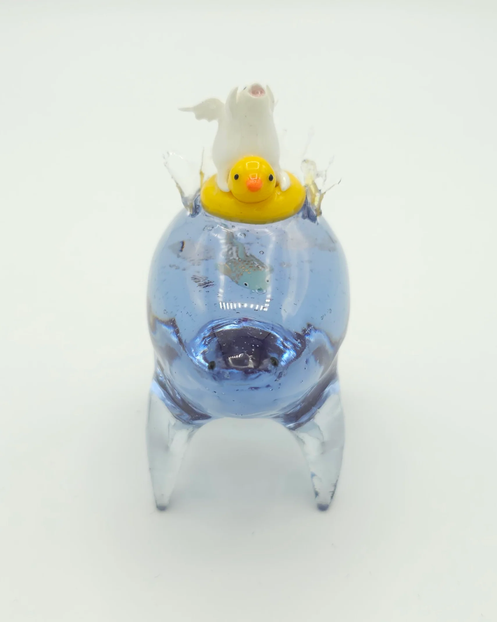 Submerged 2024 - Sun-Mo Koo - "Egglet in Duck Floatie Herdling" - Image 3